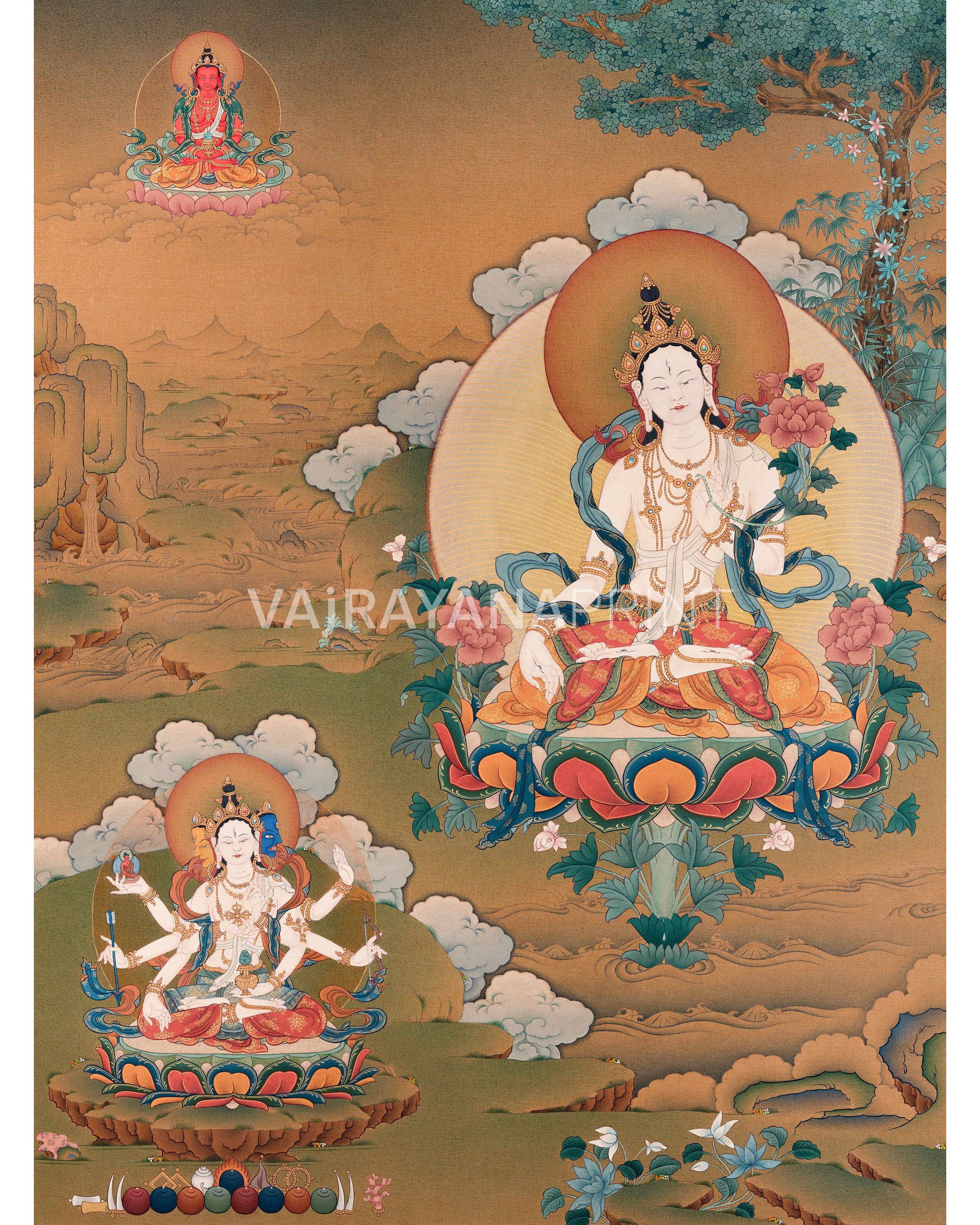 female-bodhisattva-white-tara-canvas-print