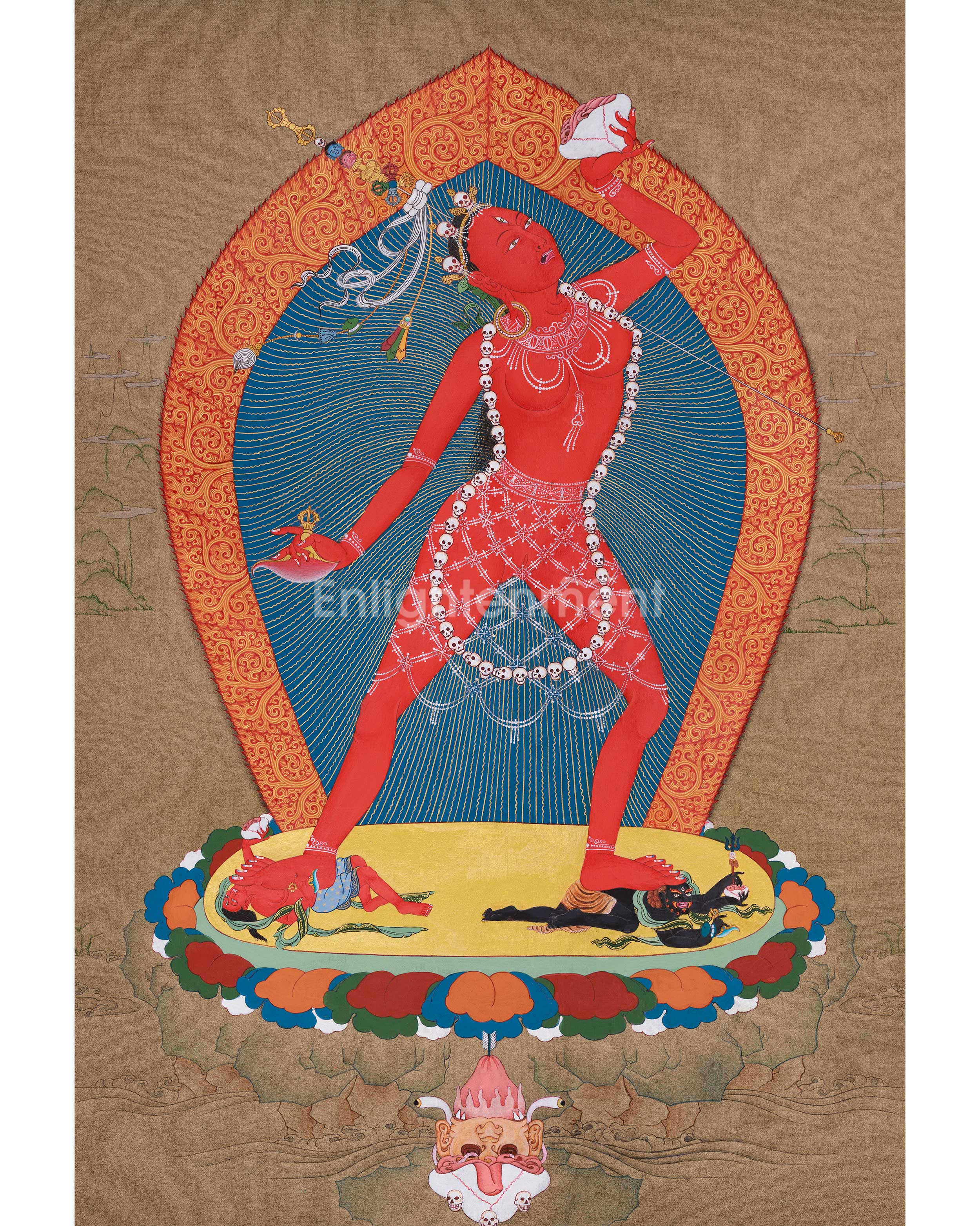 female goddess vajrayogini 