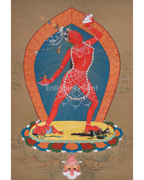 female goddess vajrayogini 