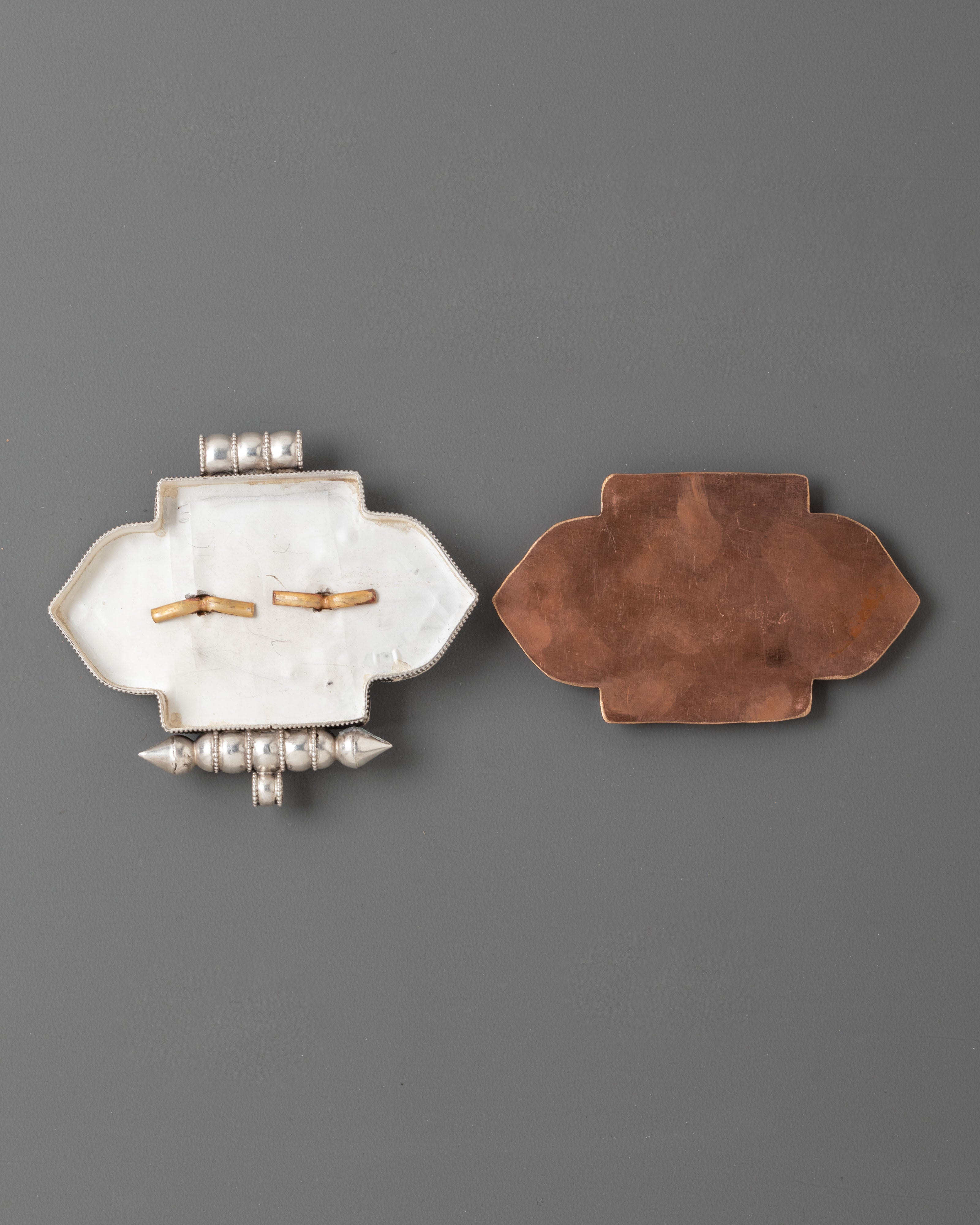 Sacred Vase Ghau Box Locket | Tibetan Treasure Bumpa Prayer Amulet