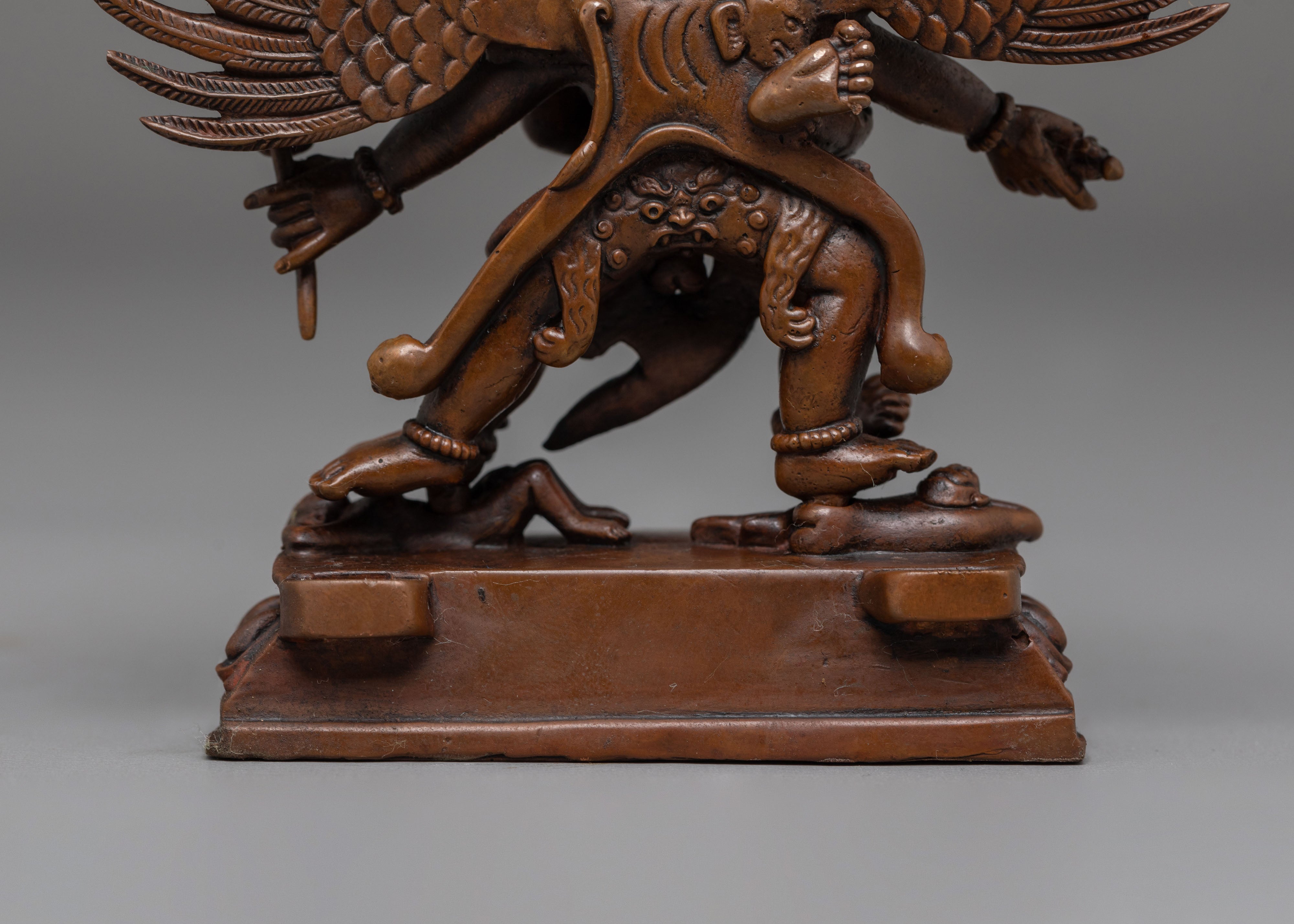 Sacred Vajrakilaya Statue for Tantric Altars | Handmade Buddhist Sculpture