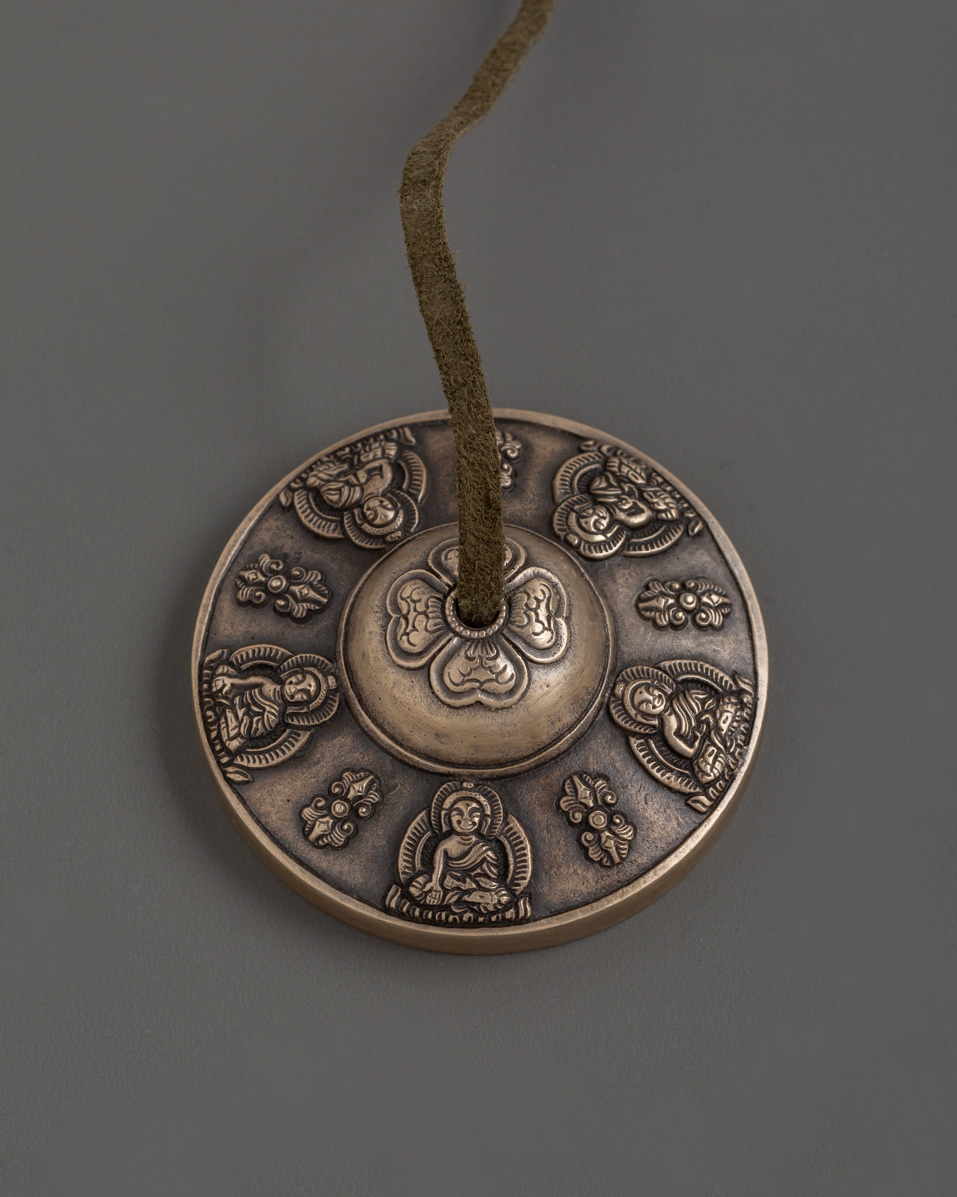 Buddhist Ritual Items Tingsha | Handcrafted Bronze Tibetan Cymbals