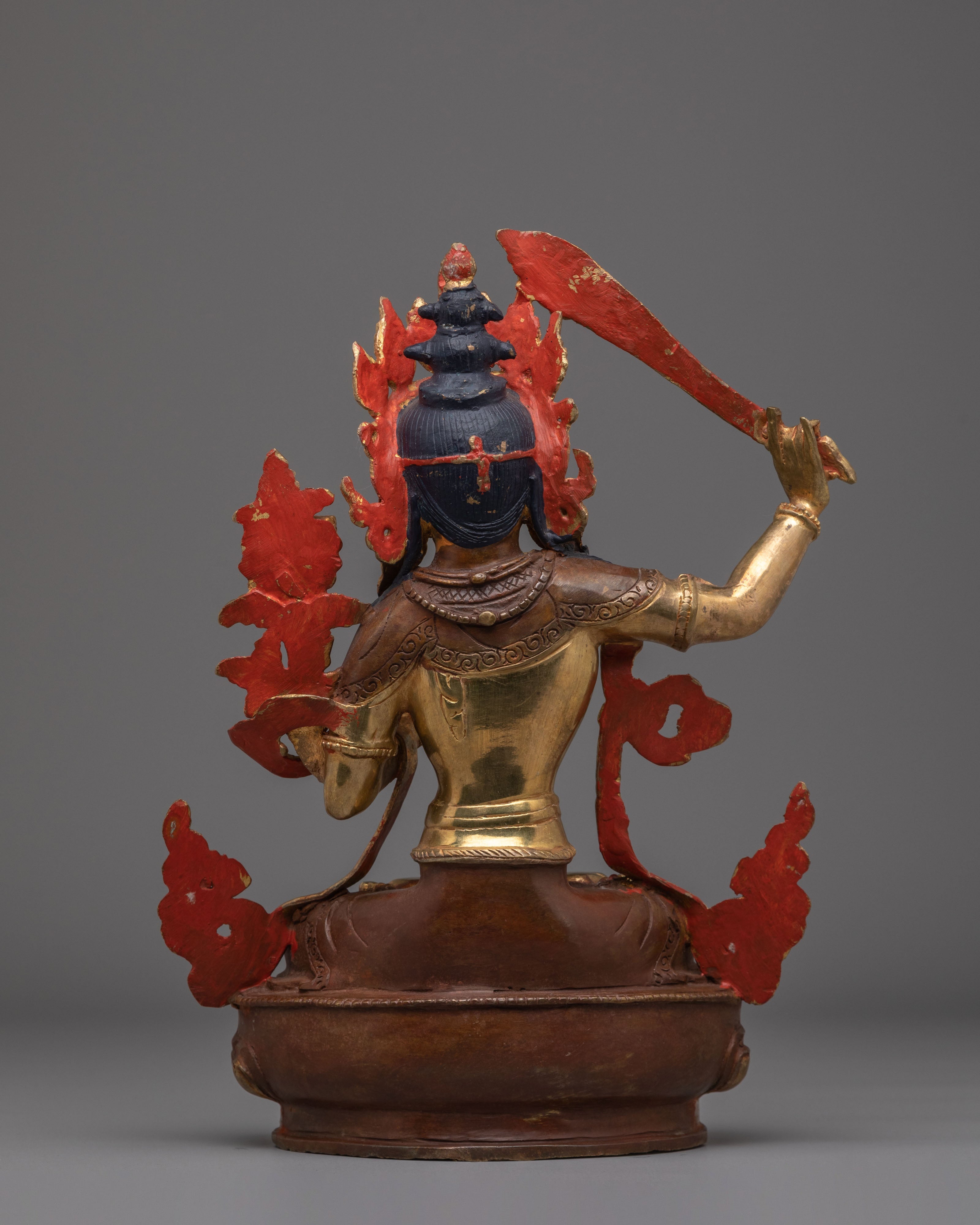 Tibetan Sacred Statue of Manjushri | One With Perfect Wisdom