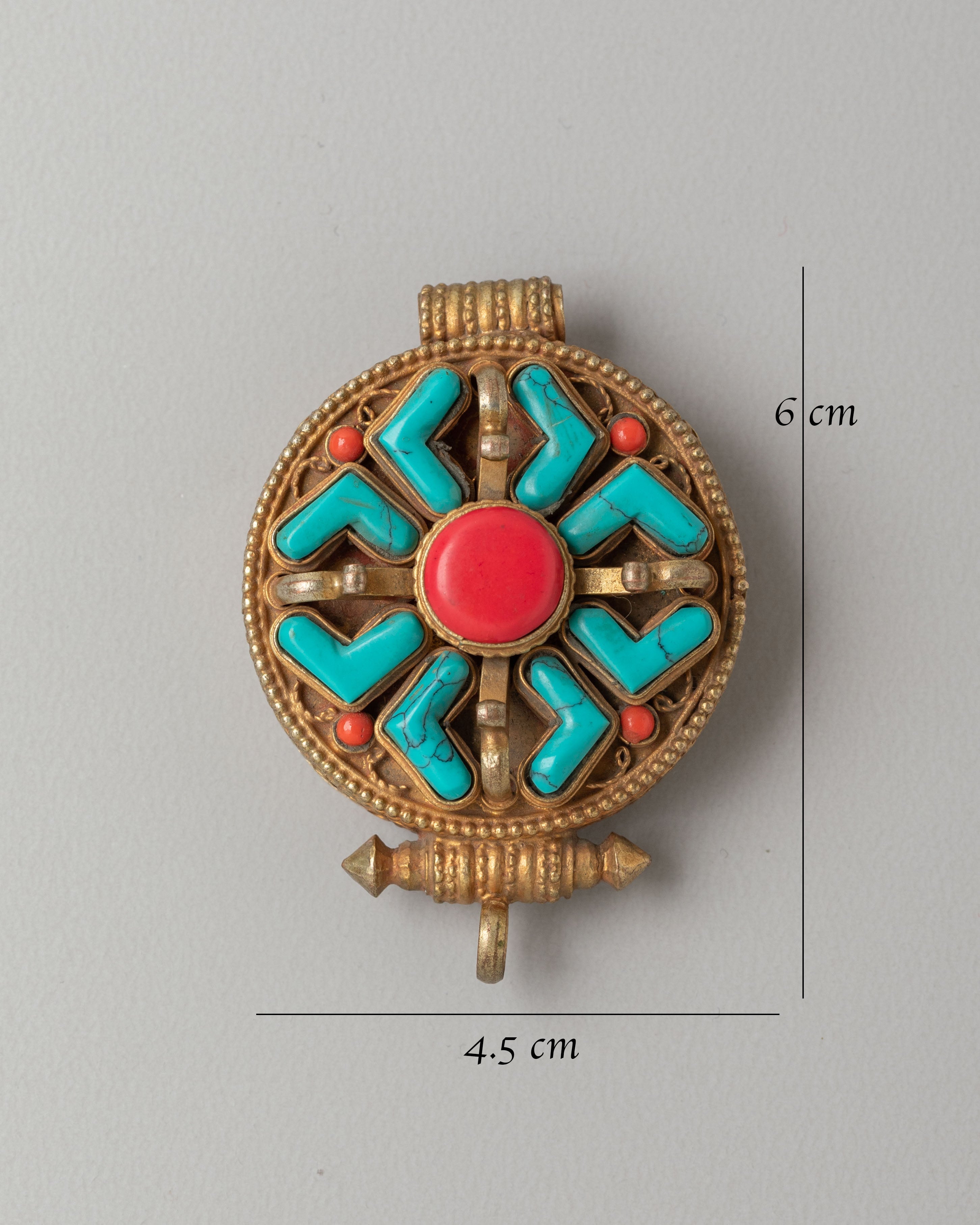 Ceremonial Ghau Box Locket | Sacred Spiritual Jewelry for Meditation
