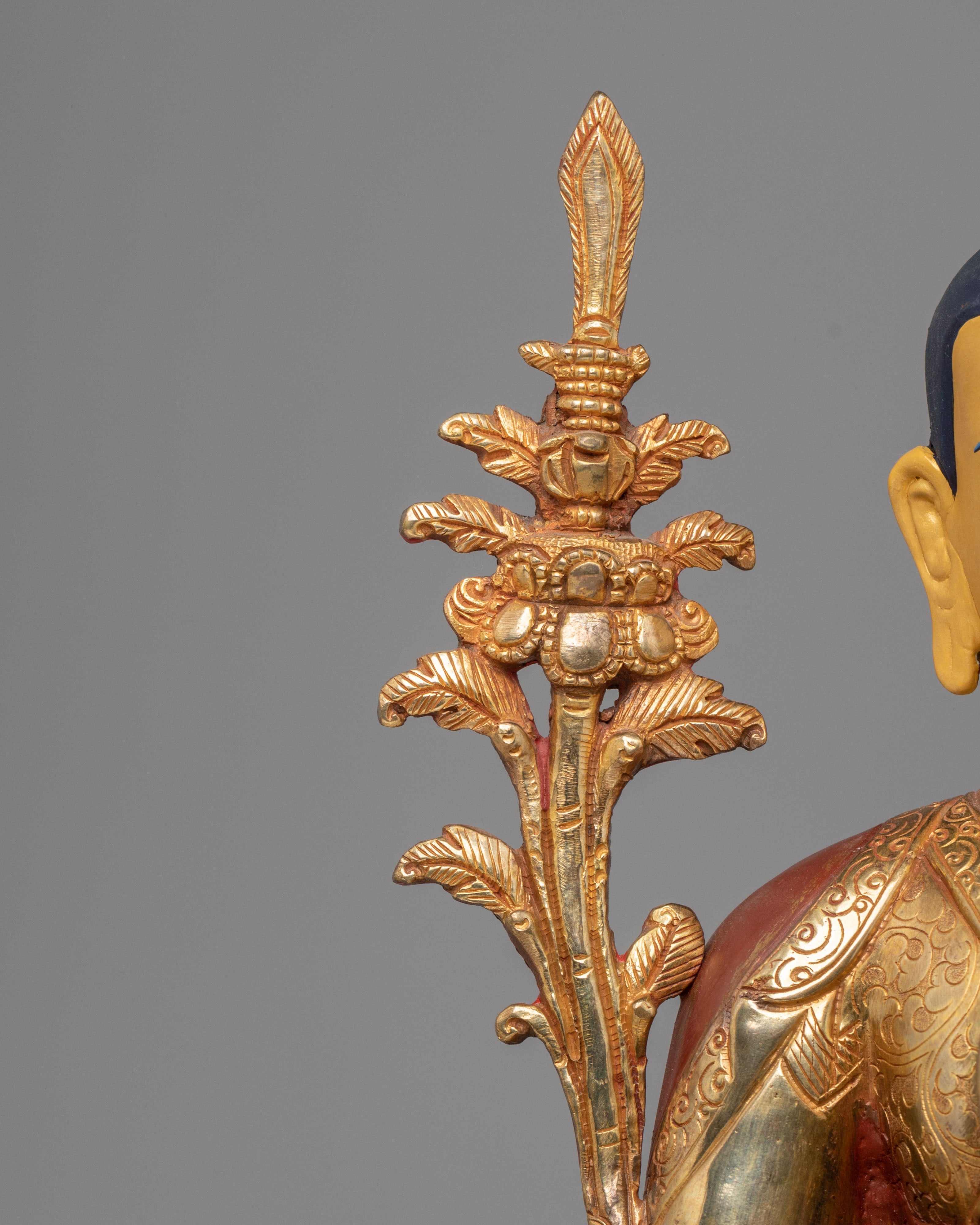 Tsongkhapa Statue Set: The Founders of Gelug School