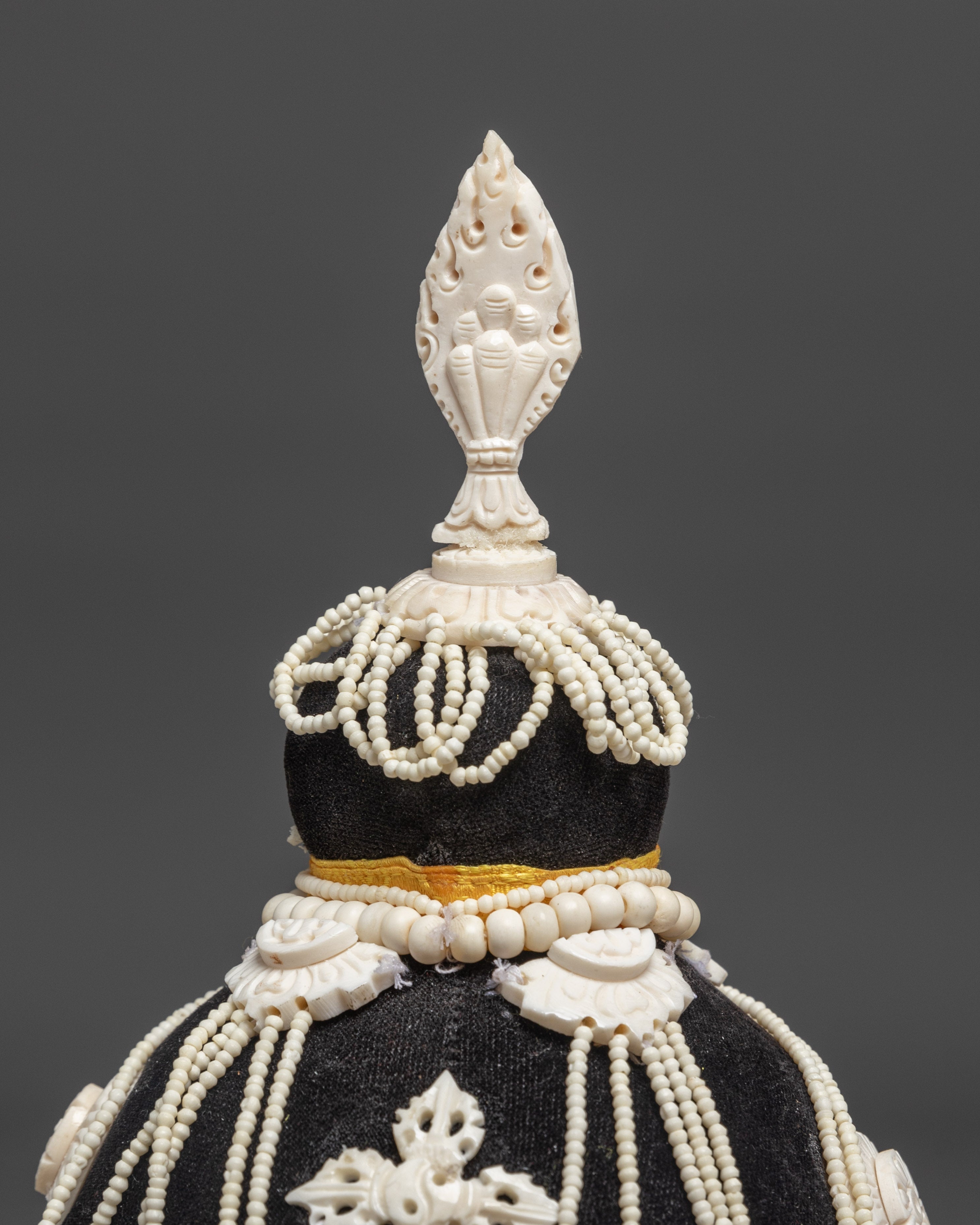 Handmade Tantric Ritual Bone Set | Tibetan Buddhist Ritual Art