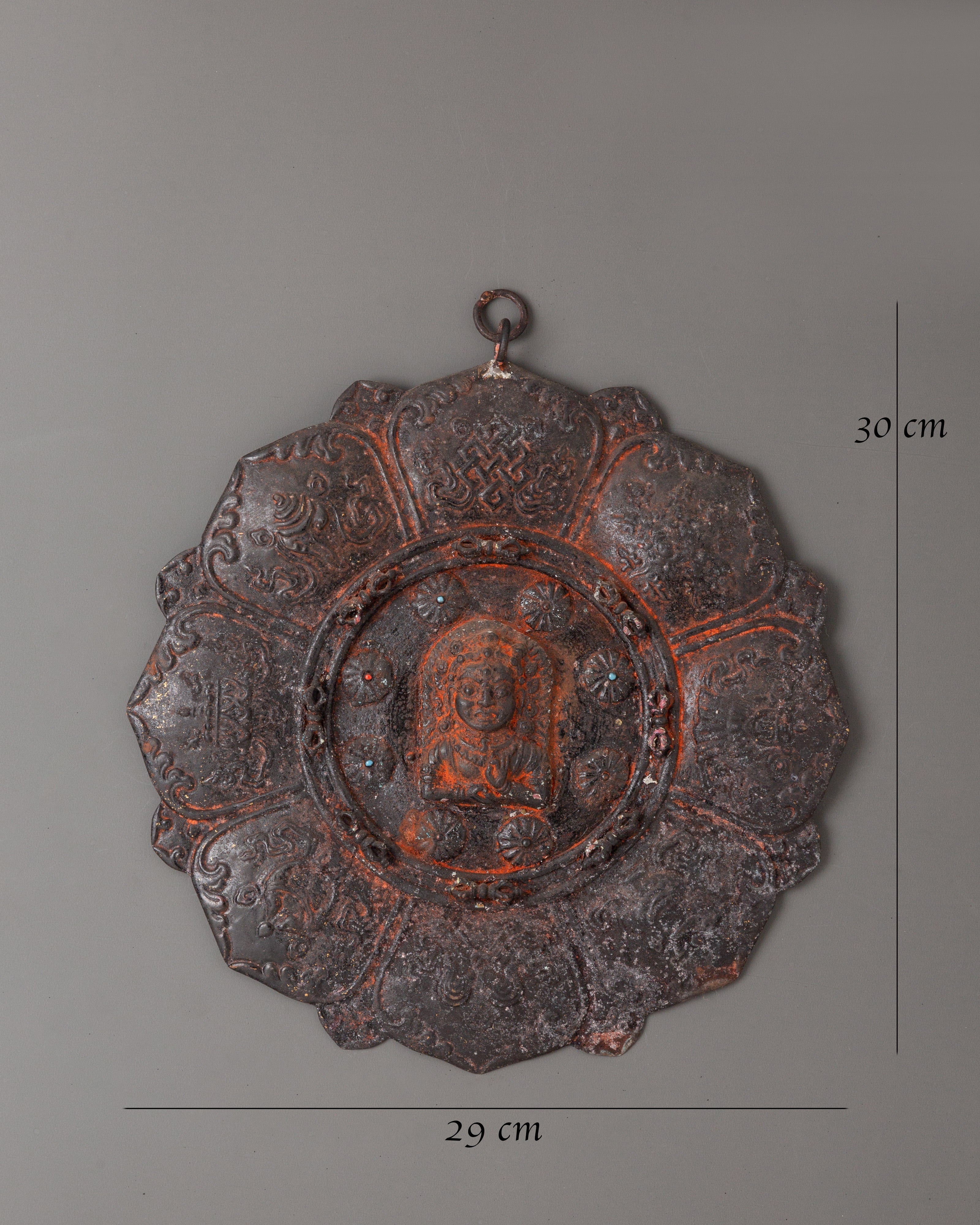 Brass Wall Hanging for Decor | Tibetan Craftsmanship