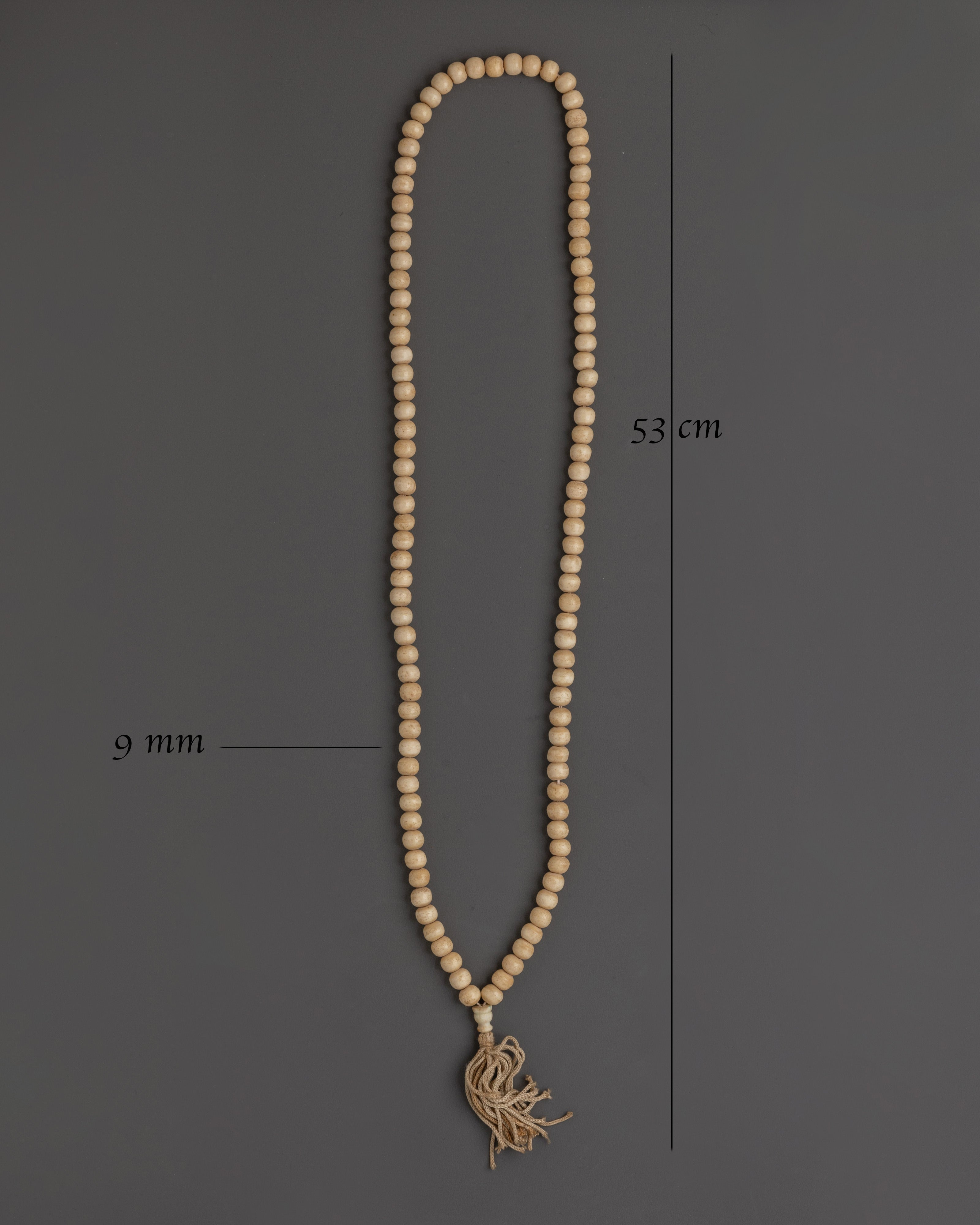 Sacred Traditional Prayer Mala Beads | Ethically Sourced Camel Bone Beads for Meditation