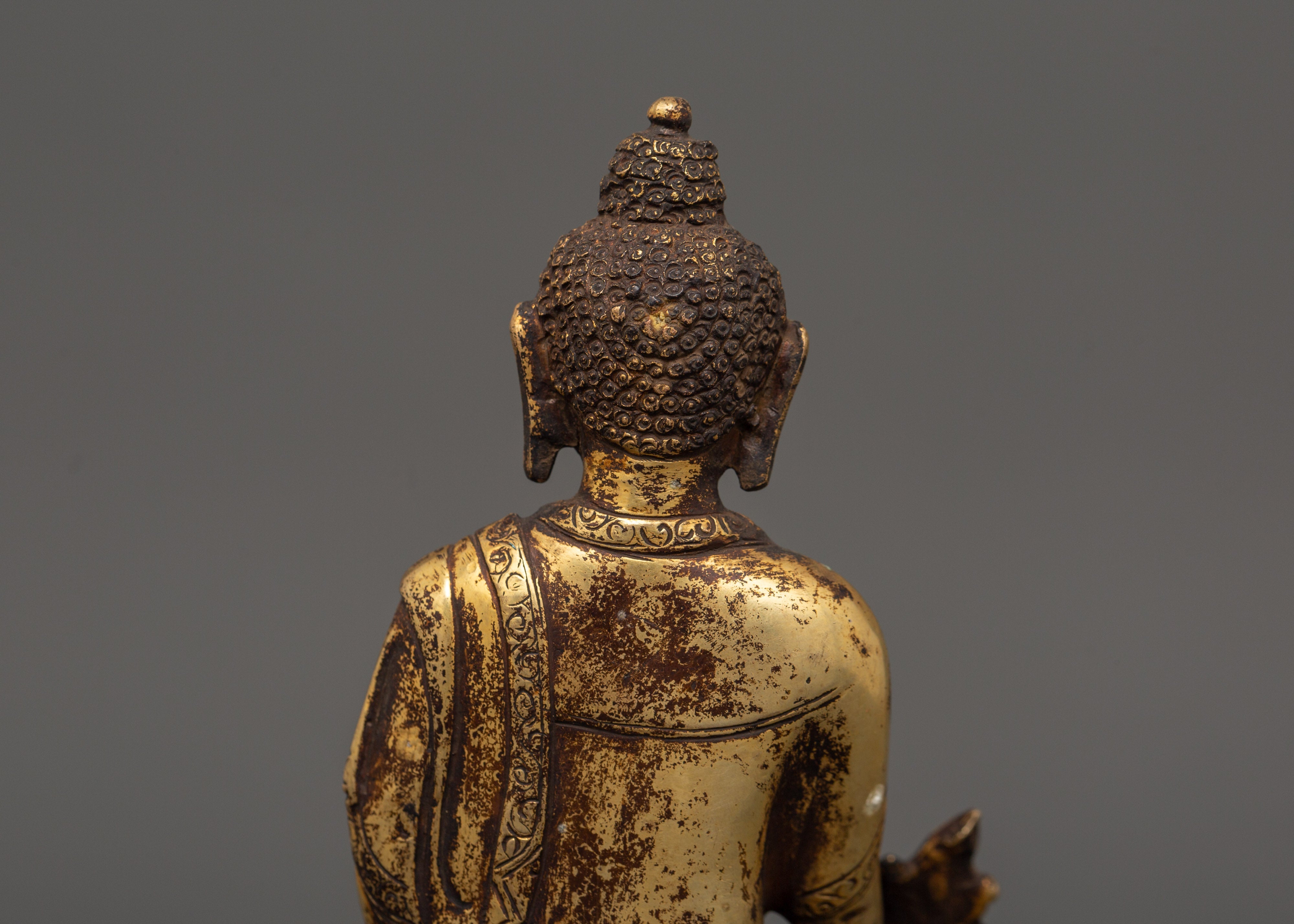 The Medicine Buddha Copper Statue | The Divine Heale