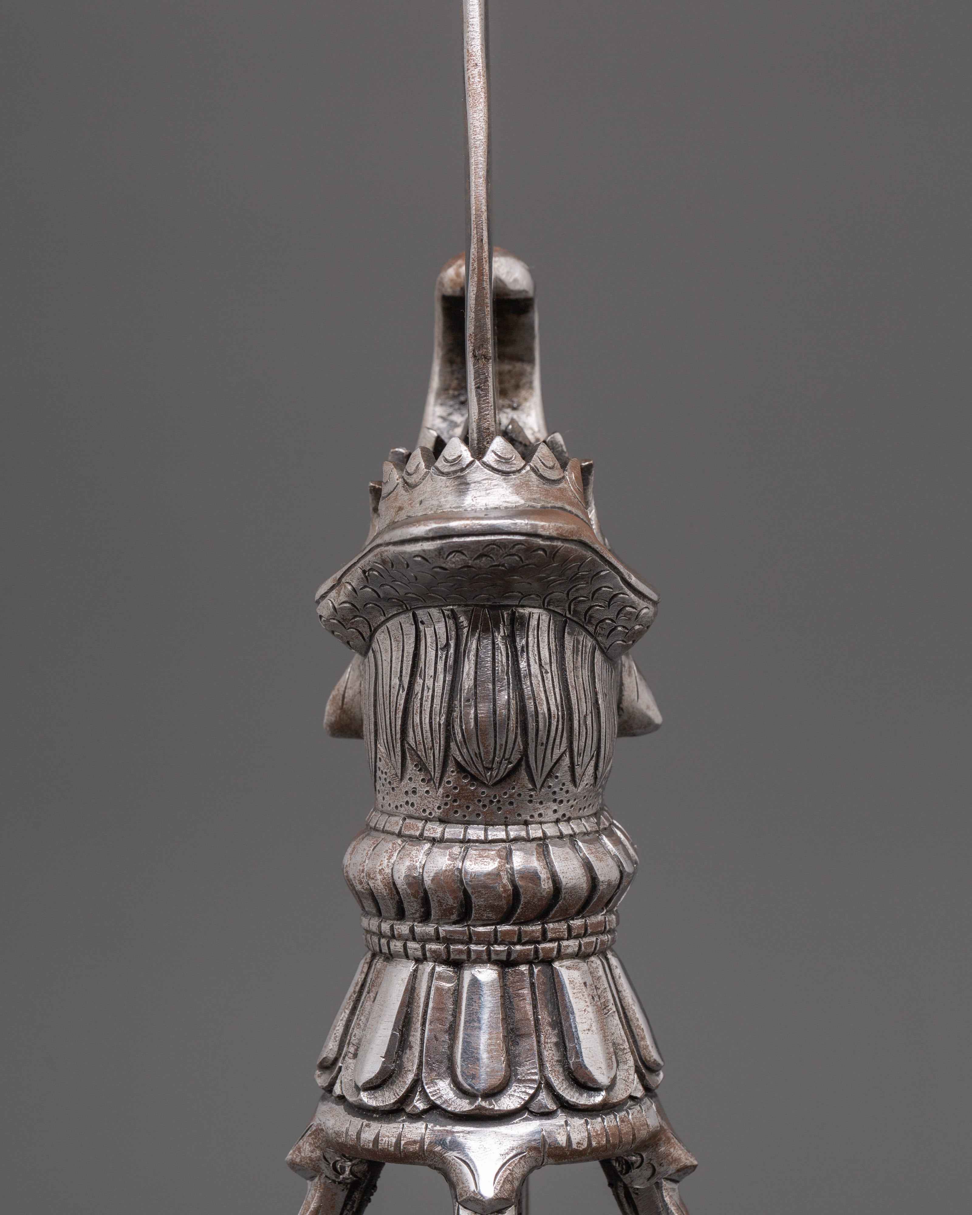 Traditional Spiritual Weapon | Handcrafted Iron Sword for Meditation and Protection