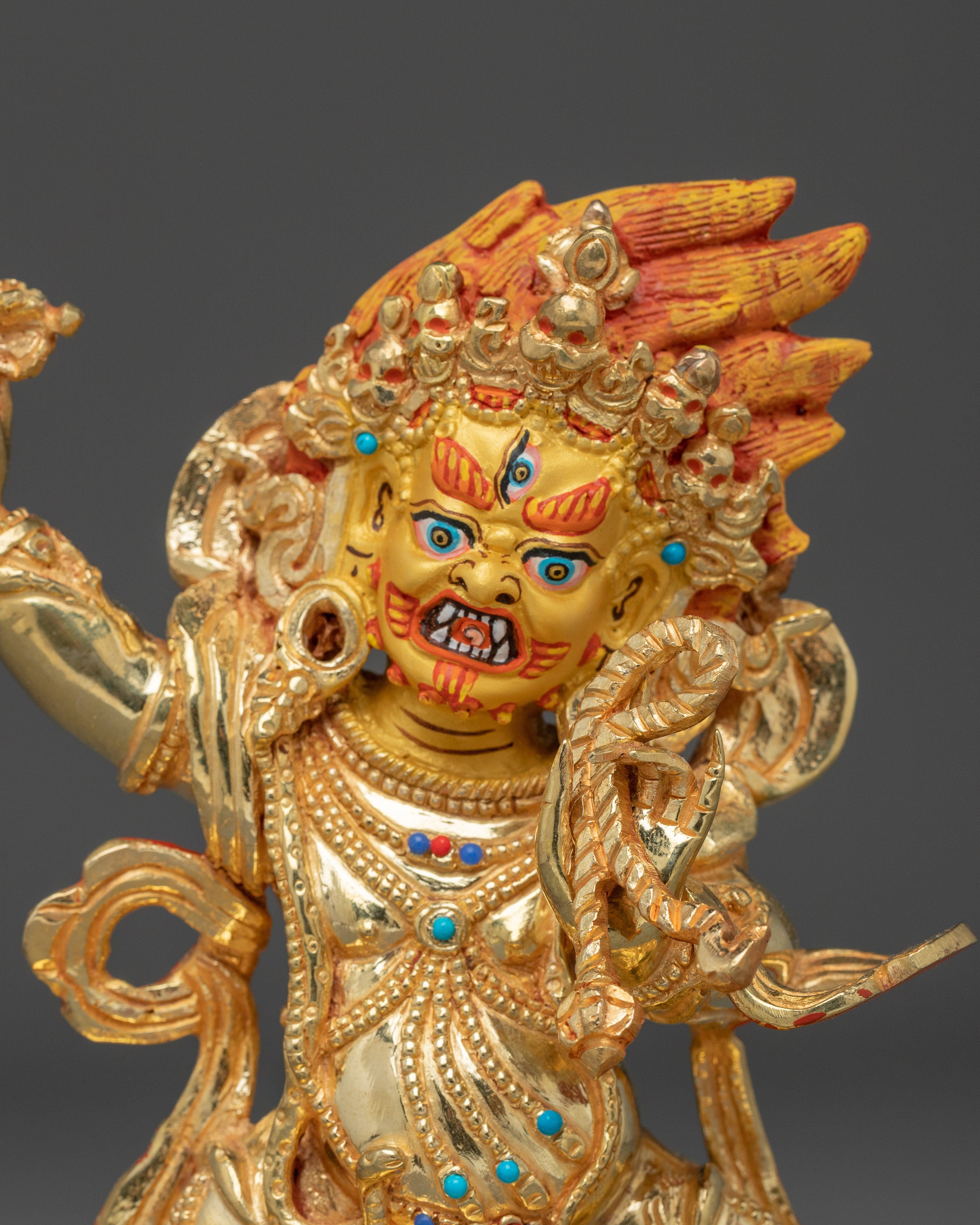 Fierce Deity Figurine of Vajrapani | Embodiment of Power