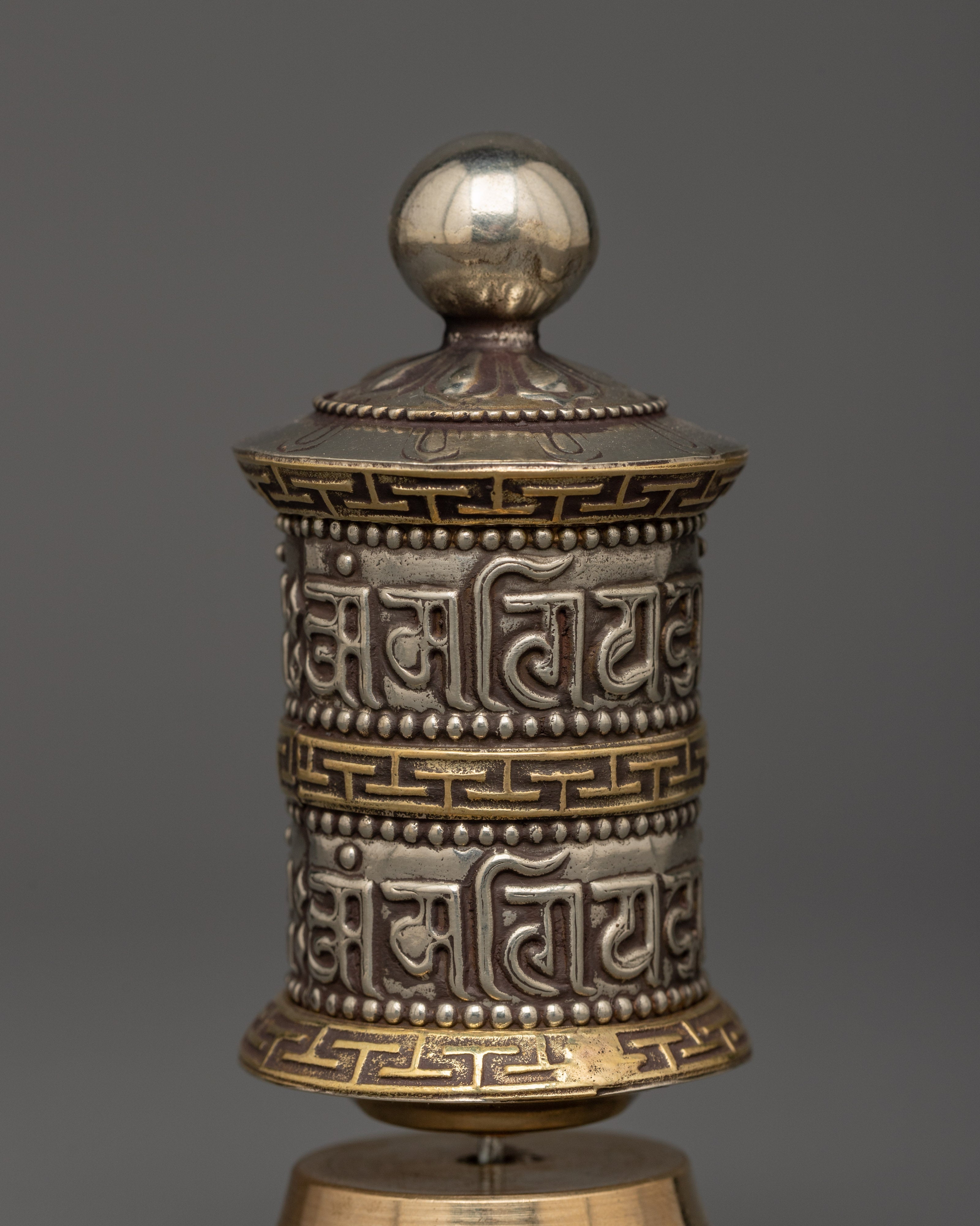 Mini Tibetan Prayer Wheel | Meditation & Spiritual Decor