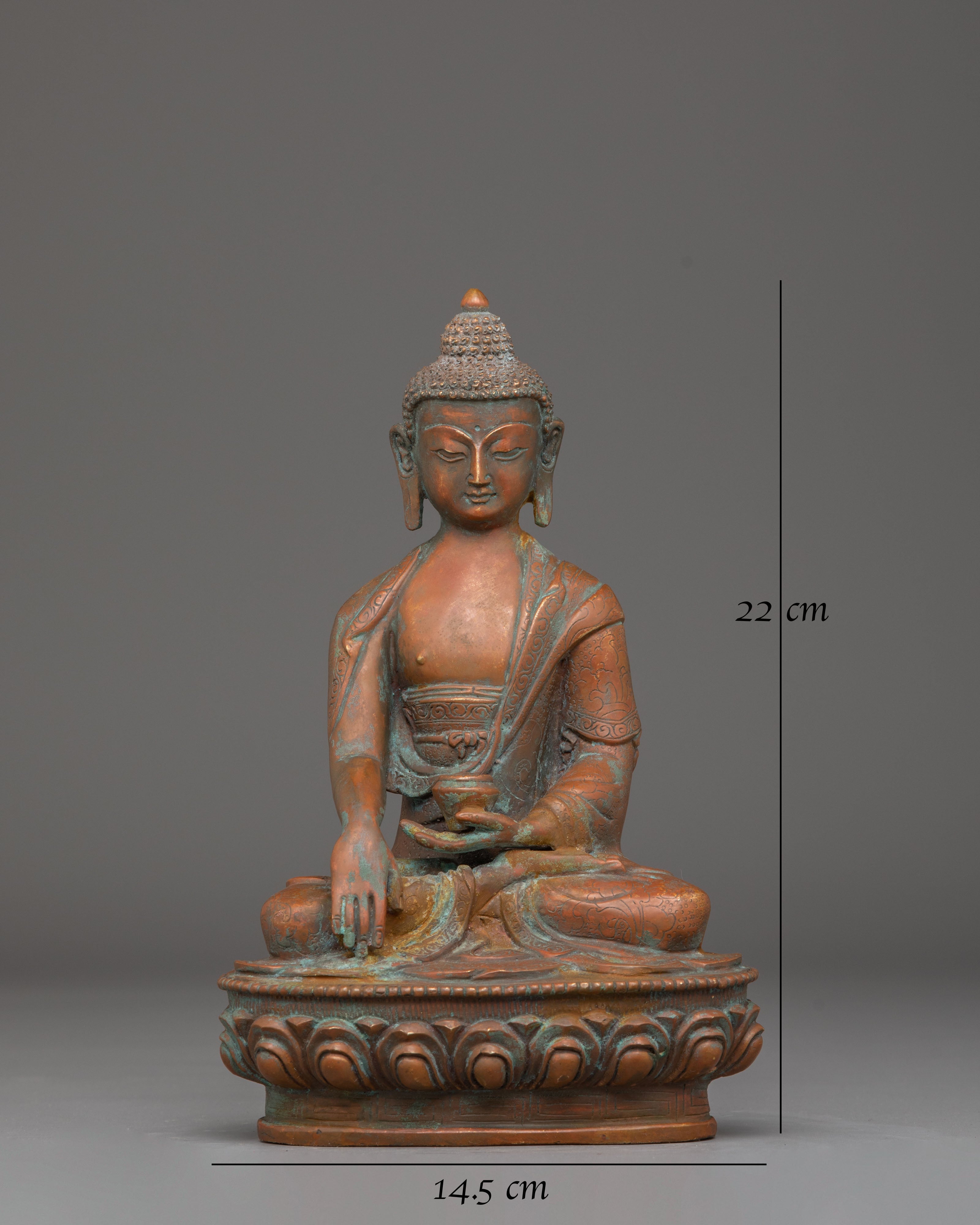 Buddhist Artwork of Shakyamuni Buddha | Peaceful Deity