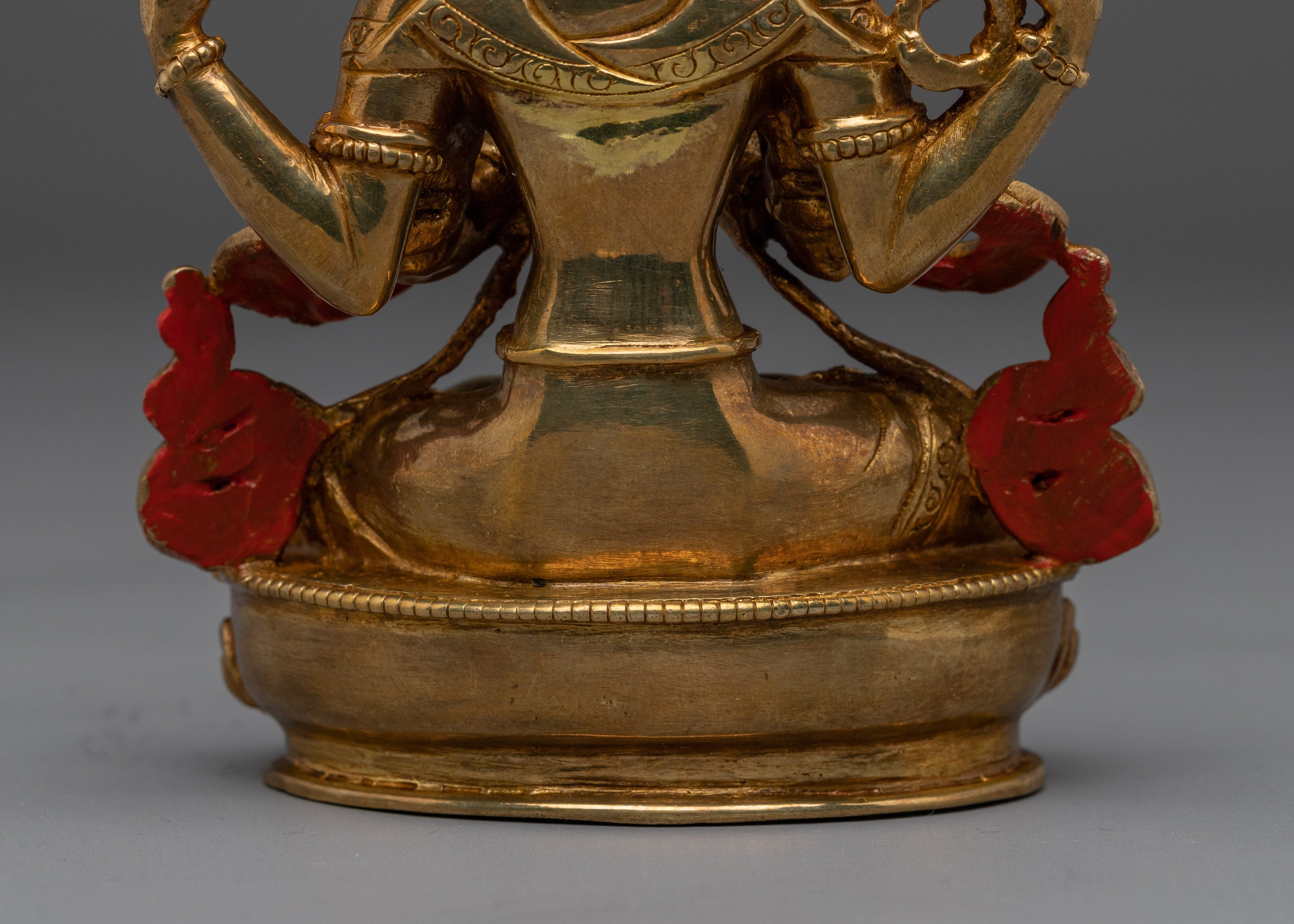 Chenrezig, Tibetan Buddhist Art | Handcrafted Spiritual Decor from Nepal