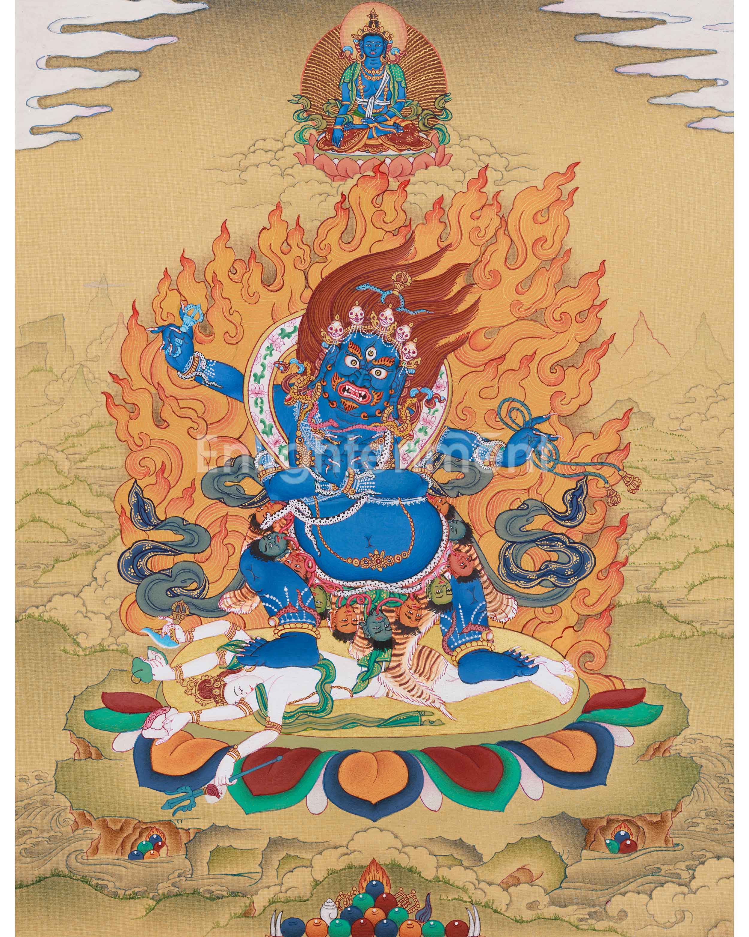 four-armed-butadamara-vajrapani