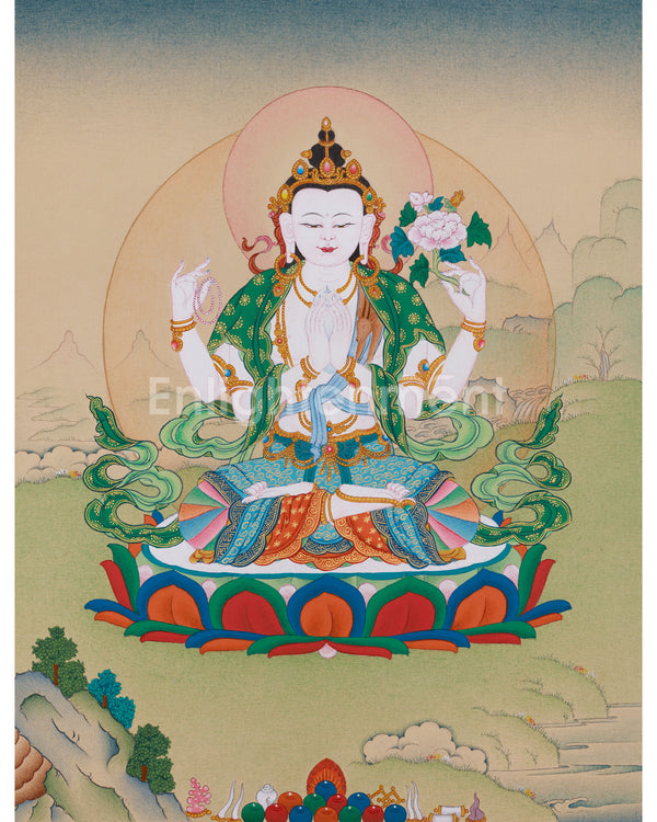 four-armed-chenrezig-bodhisattva-of-compassion