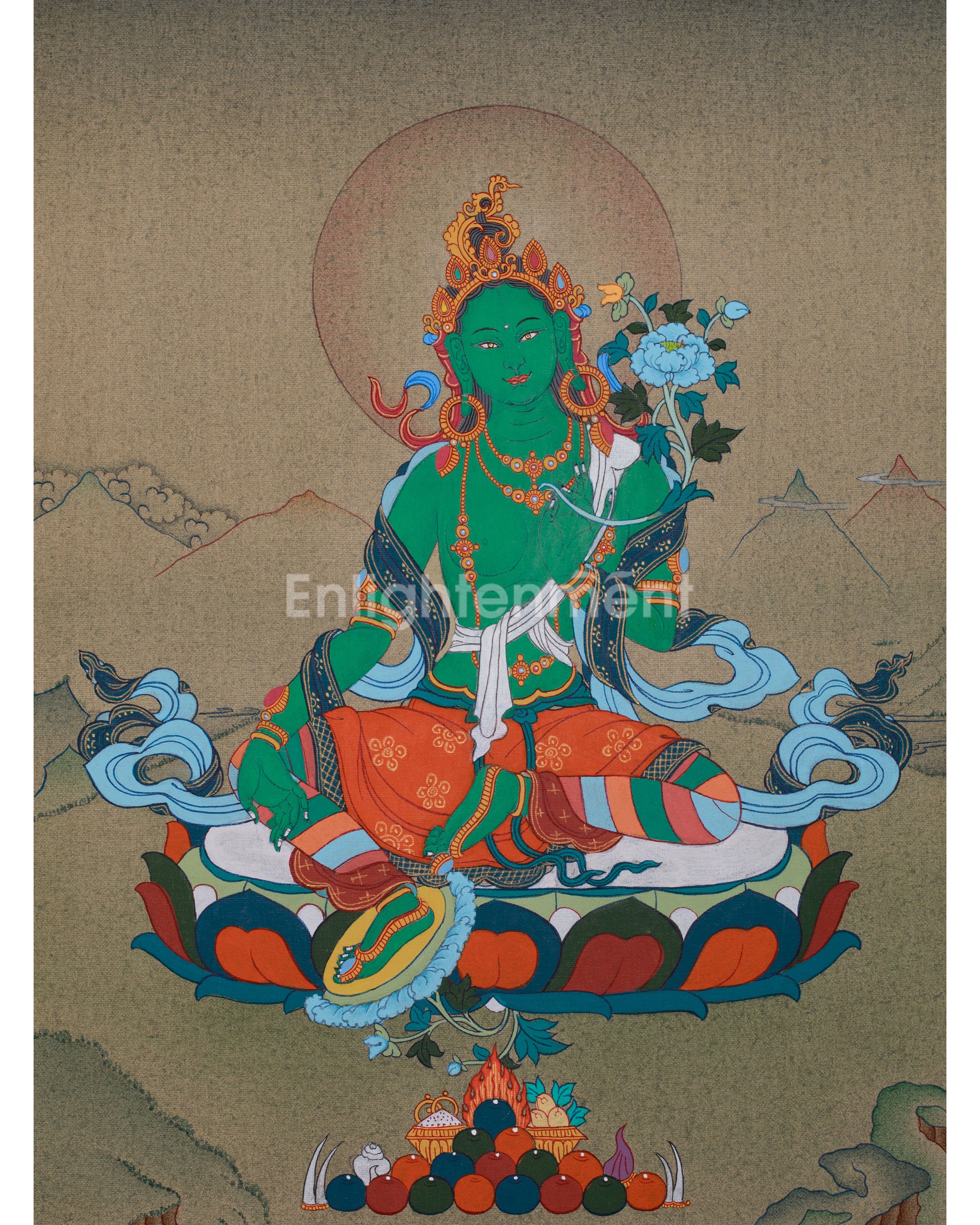 green-tara-buddhist-art