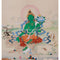 green tara buddha painting