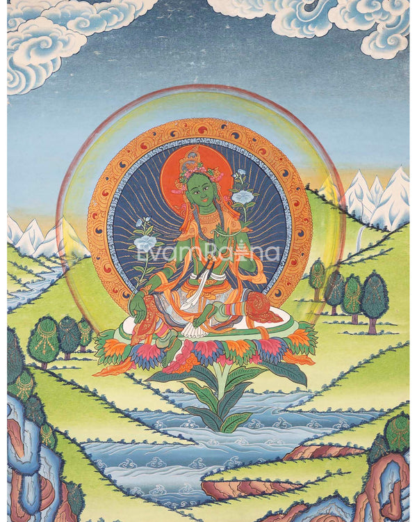 Green tara