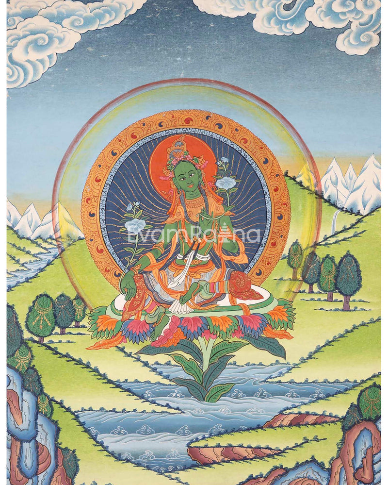 Green tara