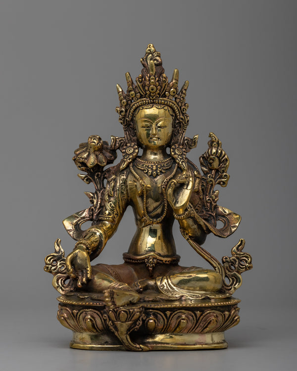 Mother Green Tara Statue