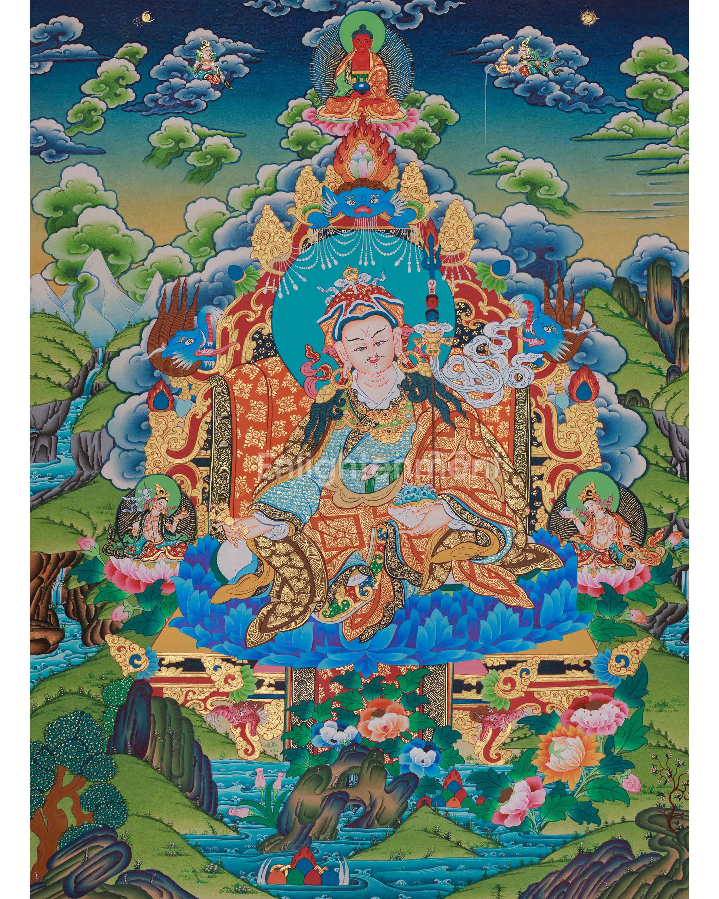 guru-rinpoche-precious-master-thangka