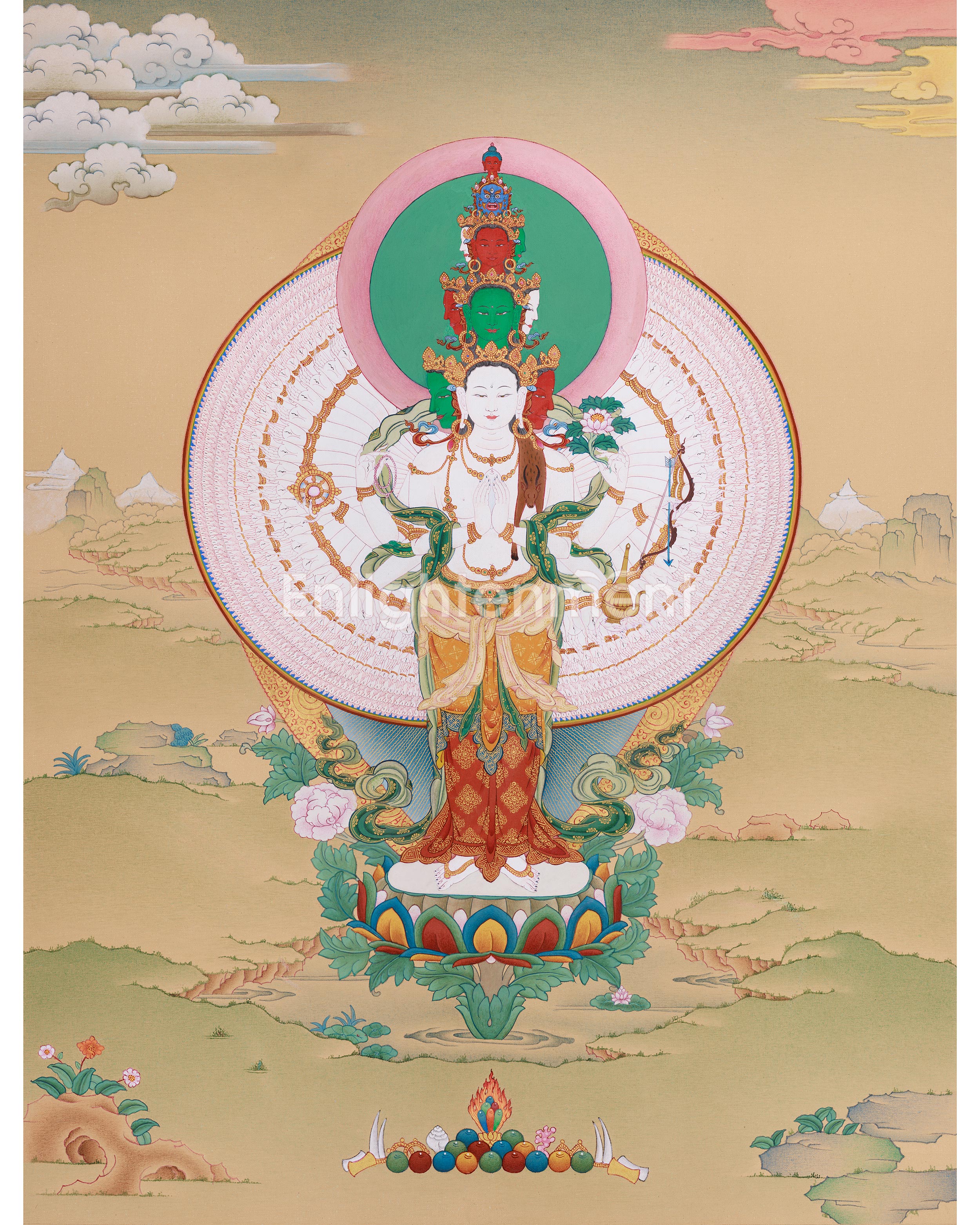 hand-painted-1000-armed-chenrezig