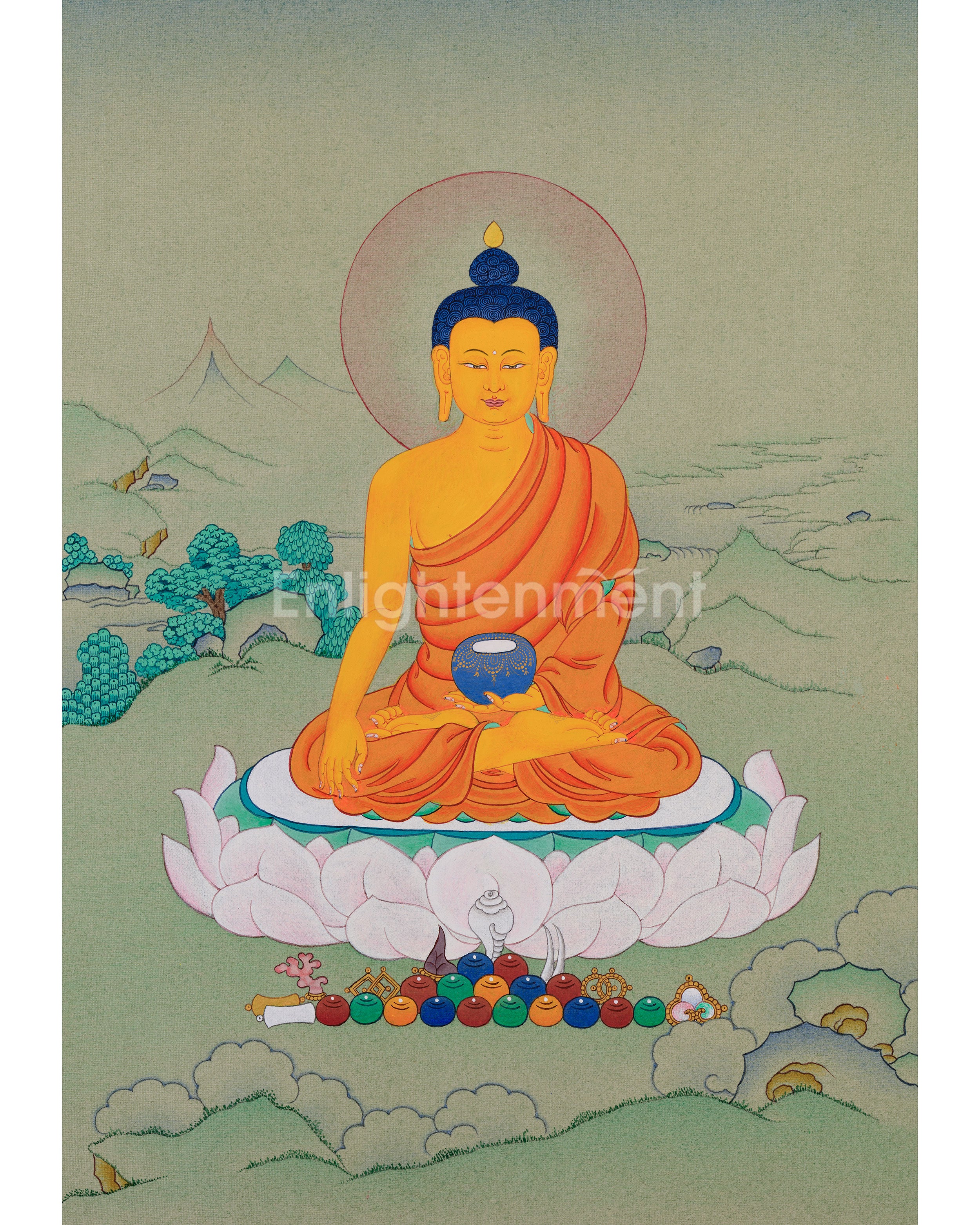 hand-painted-gautam-buddha