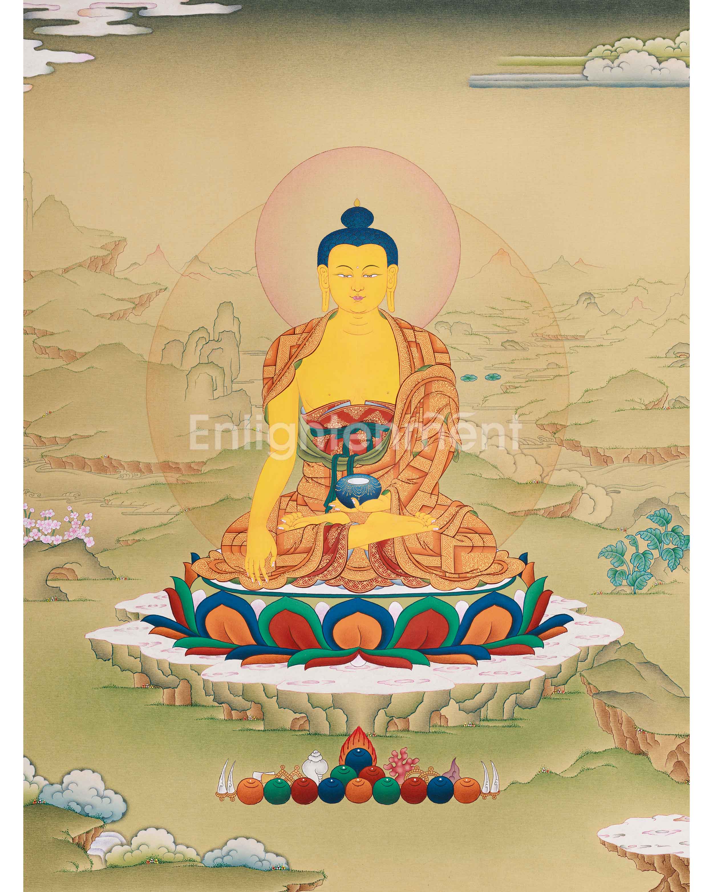 historical-shakyamuni-buddha-painting