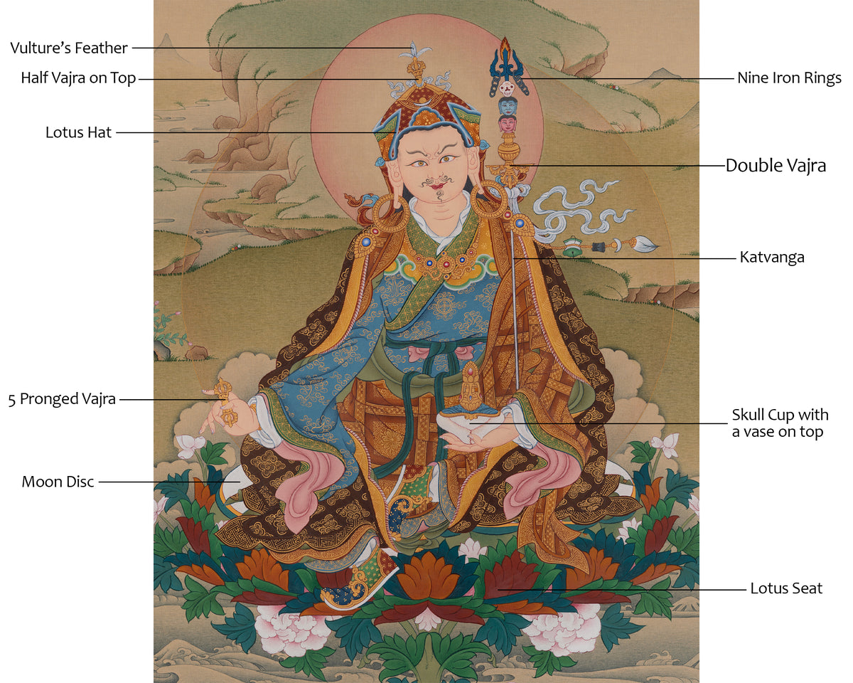 Guru Rinpoche Vajrayana Master | Lotus Born Guru | The Ultimate Union of Wisdom