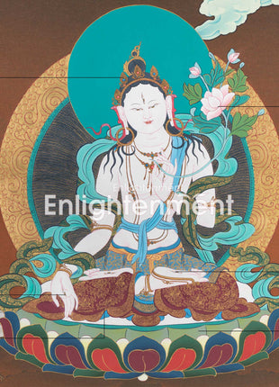 The White Tara Thangka | Goddess of Compassion | Enlightened Grace