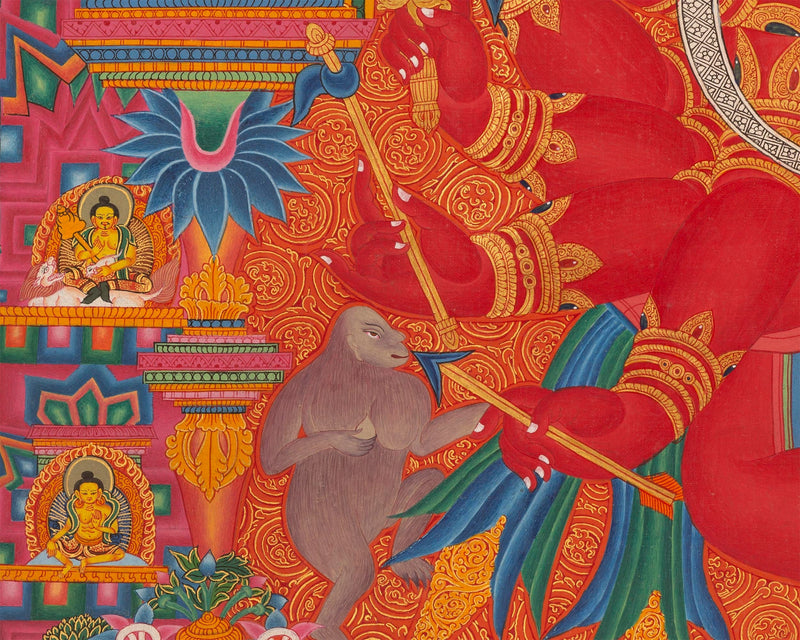 Master Quality Ganesh Thangka Painting | Newari Art | Ganpati Decoration