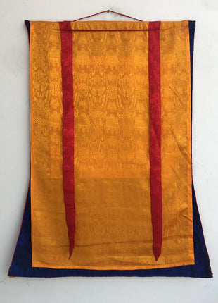 Hand Painted Kalchakra Mandala Art from Nepal | Tibetan Mandala Canvas Art