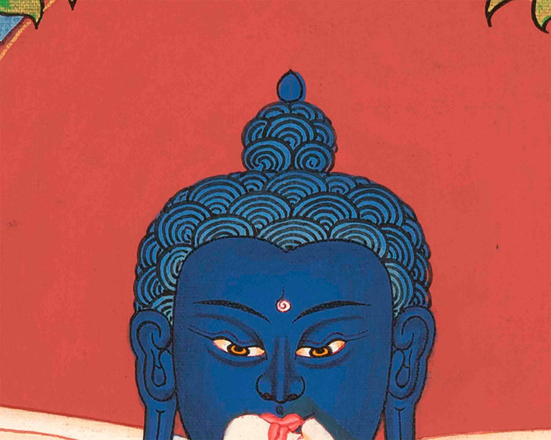 Samantabhadra Yab Yum Buddha Thangka | Painting for Meditation and Good Luck