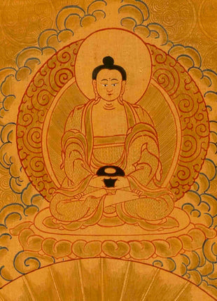 24k Full Gold Style Green Tara Thangka painting | Tibetan Thangka Art  |