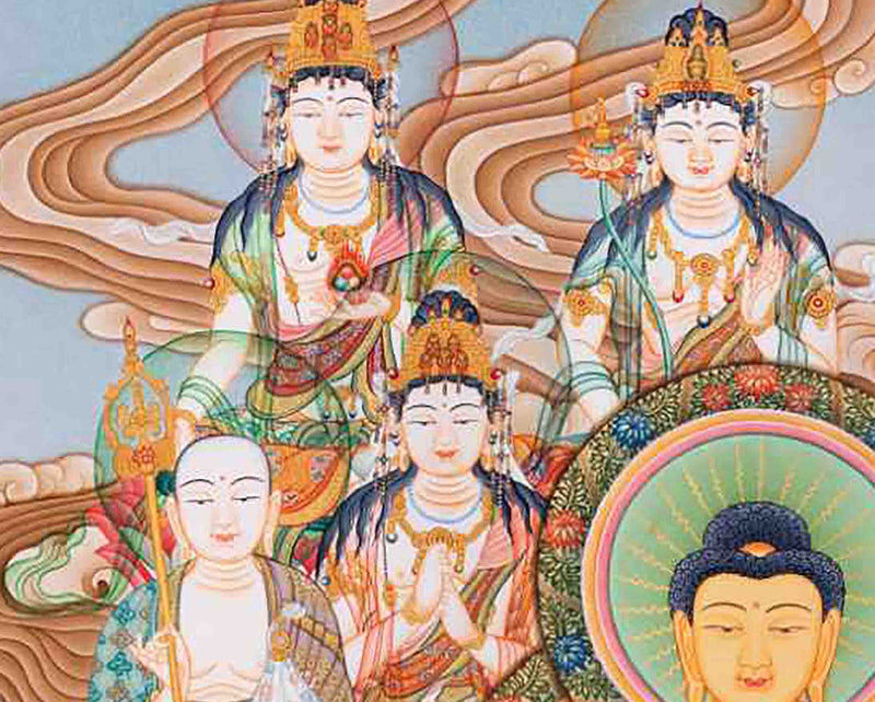 Shakyamuni Buddha Thangka | Original Tibetan Buddhist Religious Painting