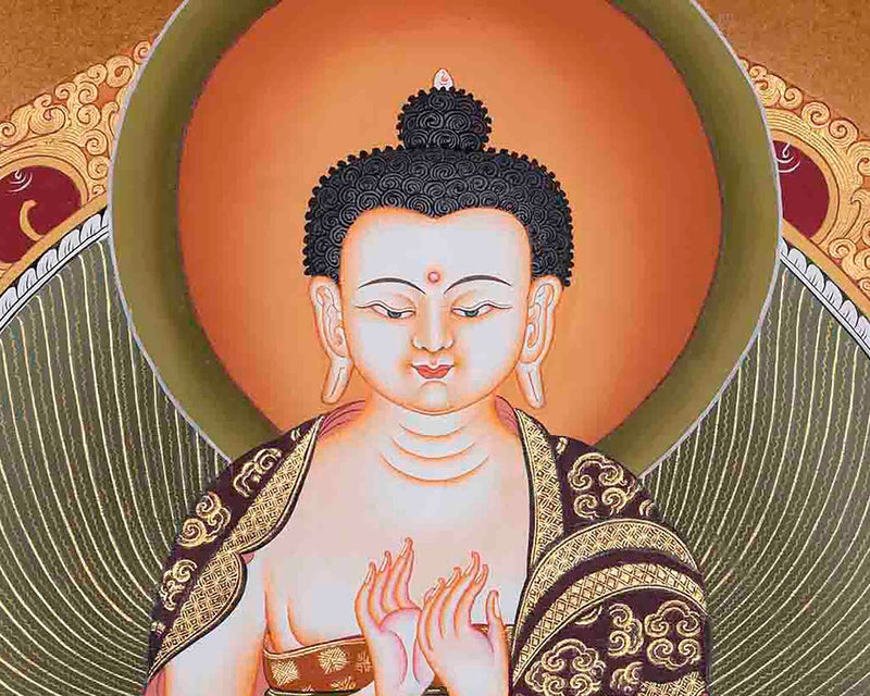 Vajrapani Bodhisattva Thangka Painting | Vairocana Buddha Thangka | Buddhist Art |