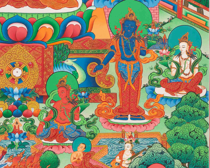 Original Amitabha Buddha Pure Land | Sukhavati Bhuwan