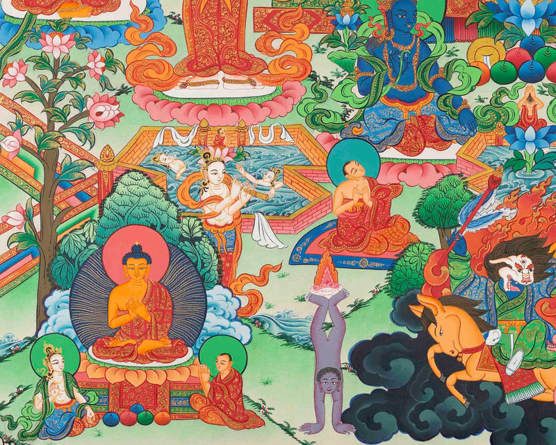 Original Amitabha Buddha Pure Land | Sukhavati Bhuwan