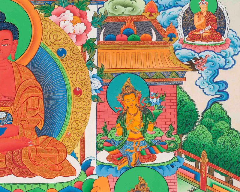 Original Amitabha Buddha Pure Land | Sukhavati Bhuwan