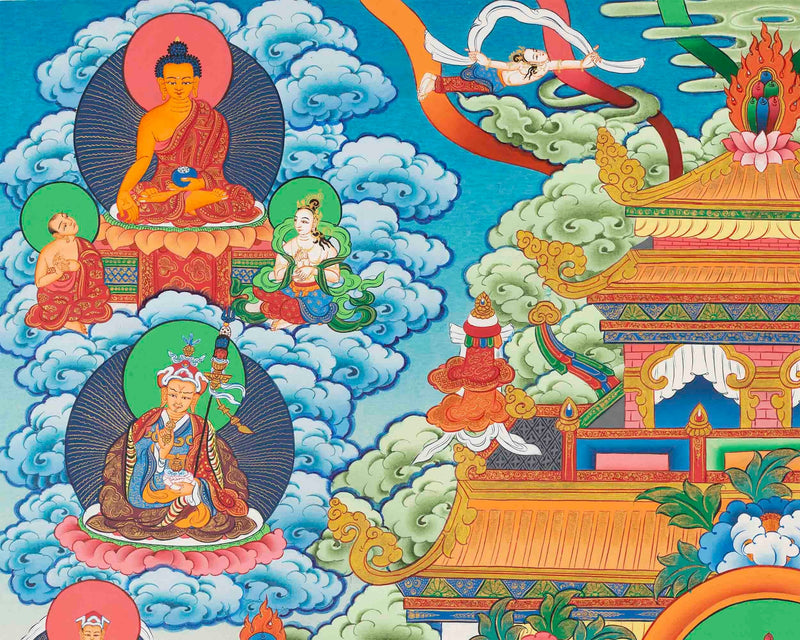 Original Amitabha Buddha Pure Land | Sukhavati Bhuwan