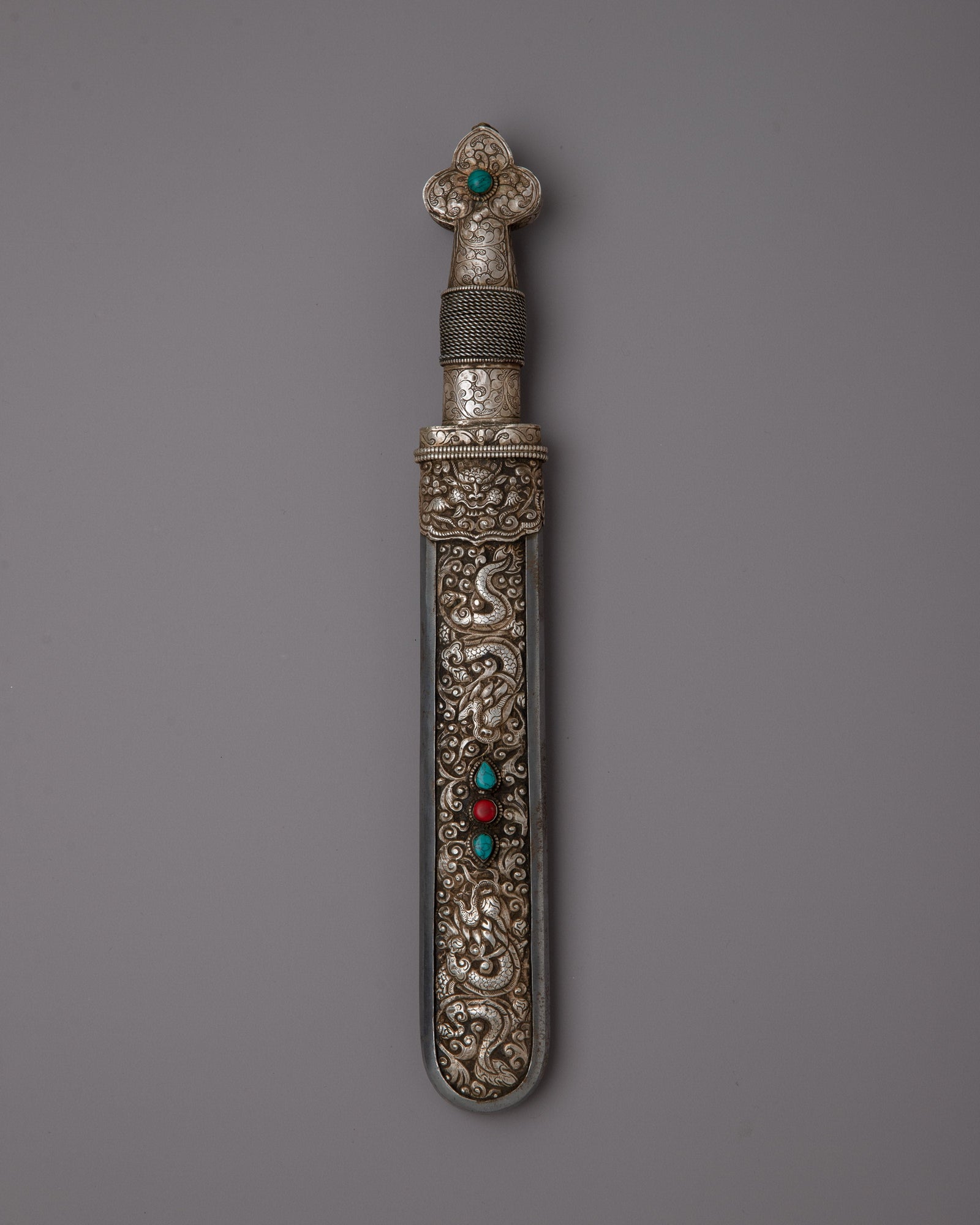 Buddhist Tibet Knife | Sacred Blade Reflecting Spiritual Power and Rit
