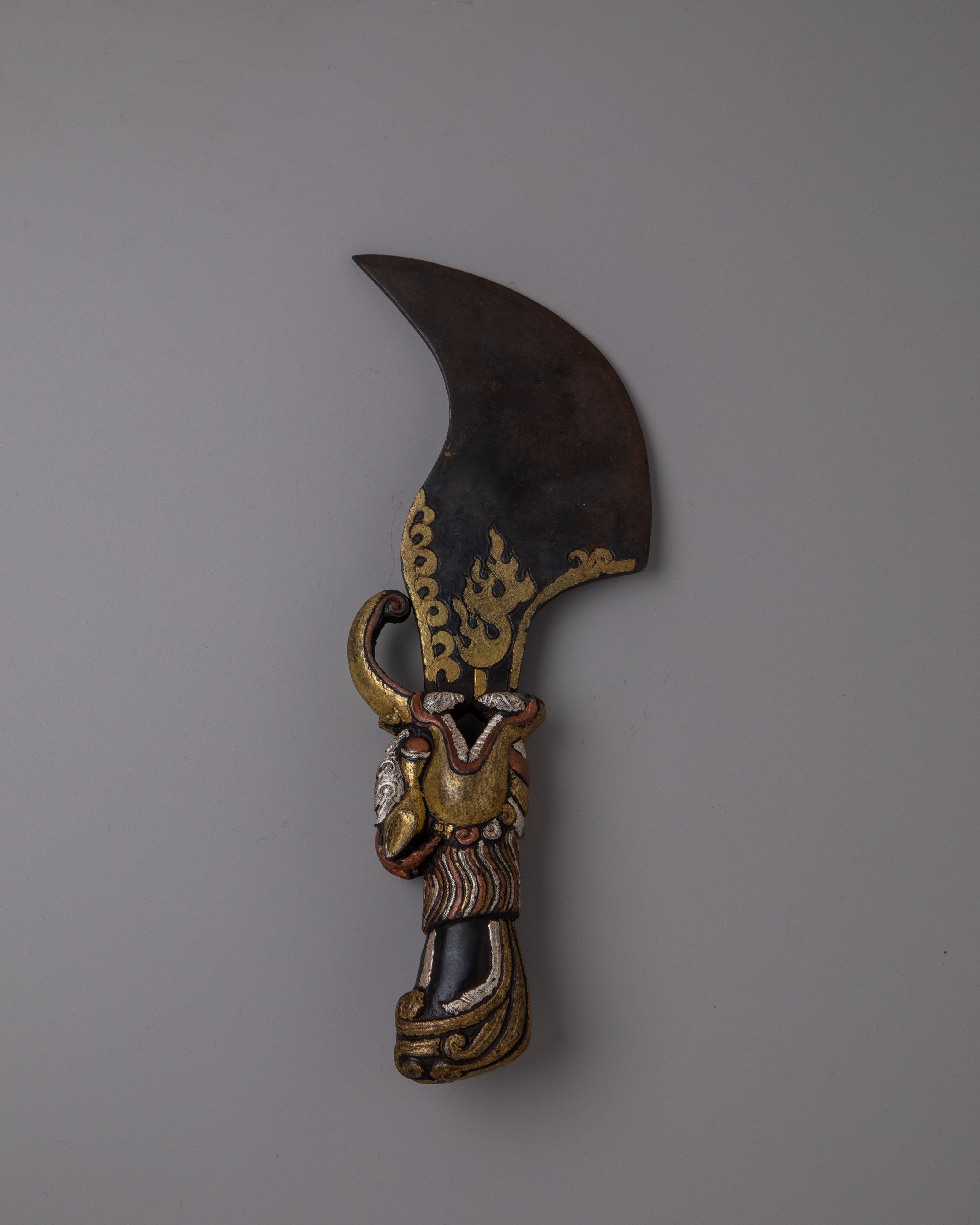 Small Ritual Knife Tibetan Ritual Knife | High-Quality Craftsmanship for Spiritual Ceremo