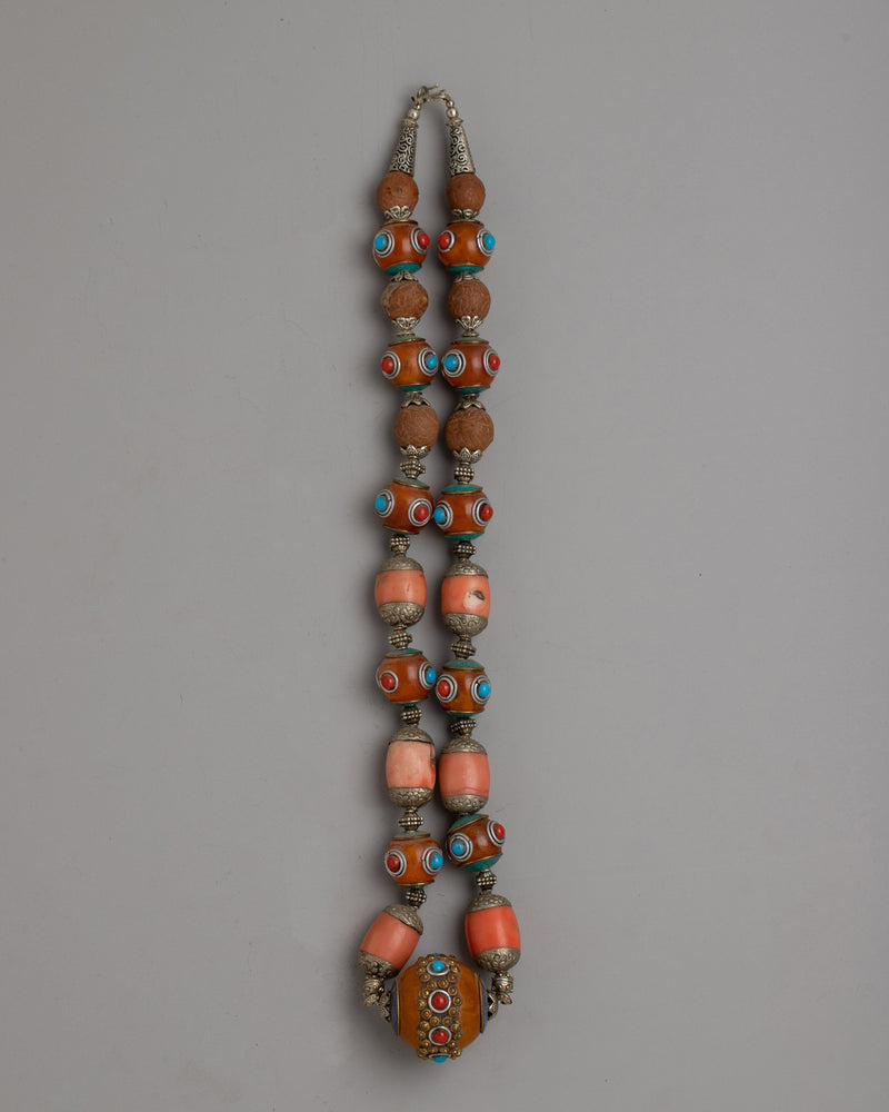 Tibetan Amber Necklace