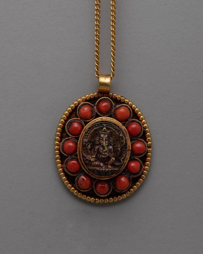 Ganesha Gold Locket