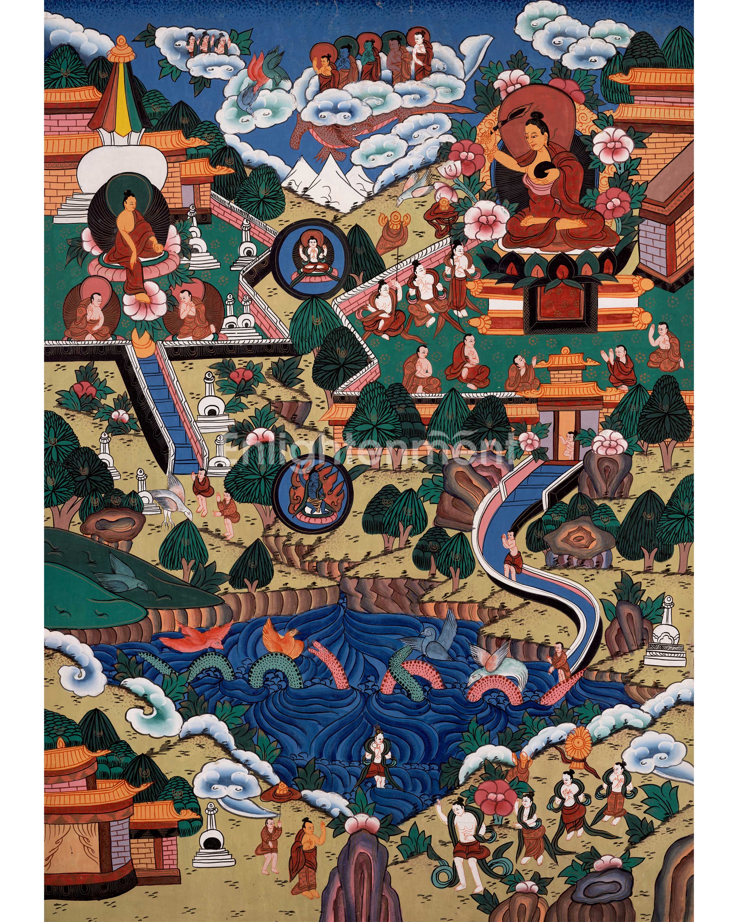 maha-manjushri-thangka