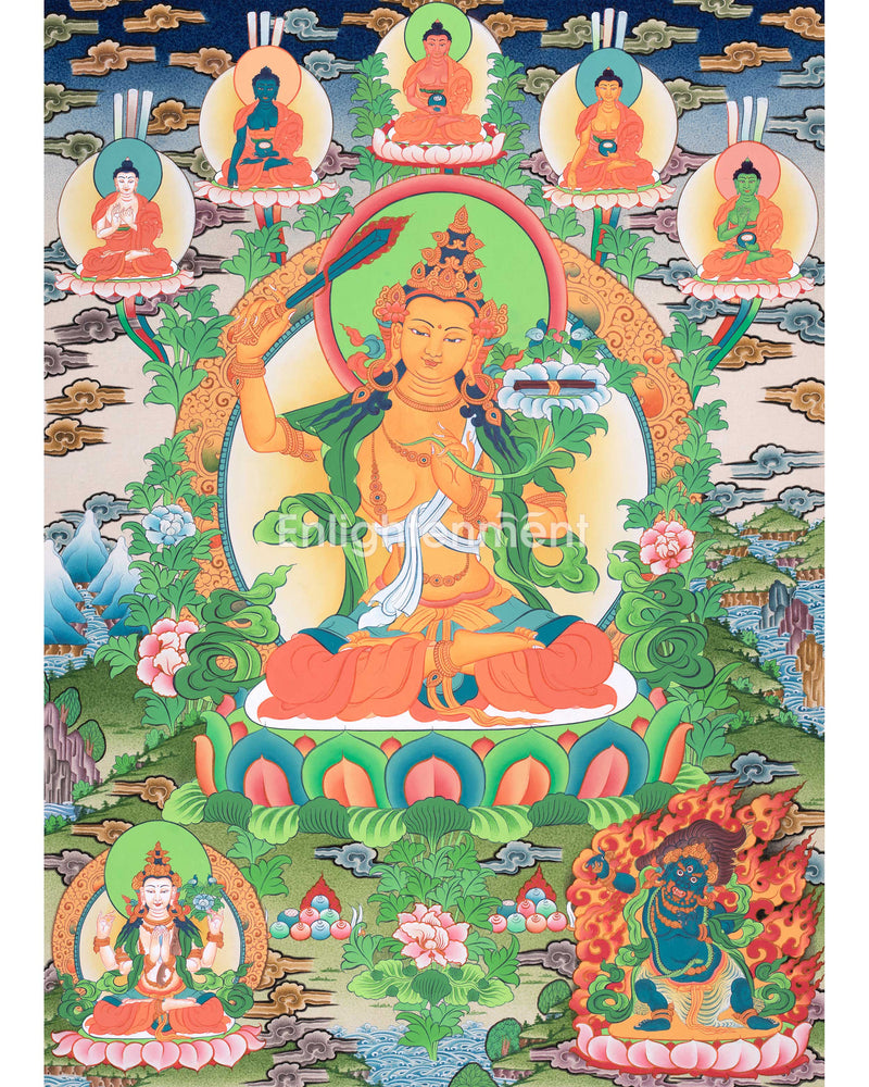 Manjushri Wisdom Bodhisattva