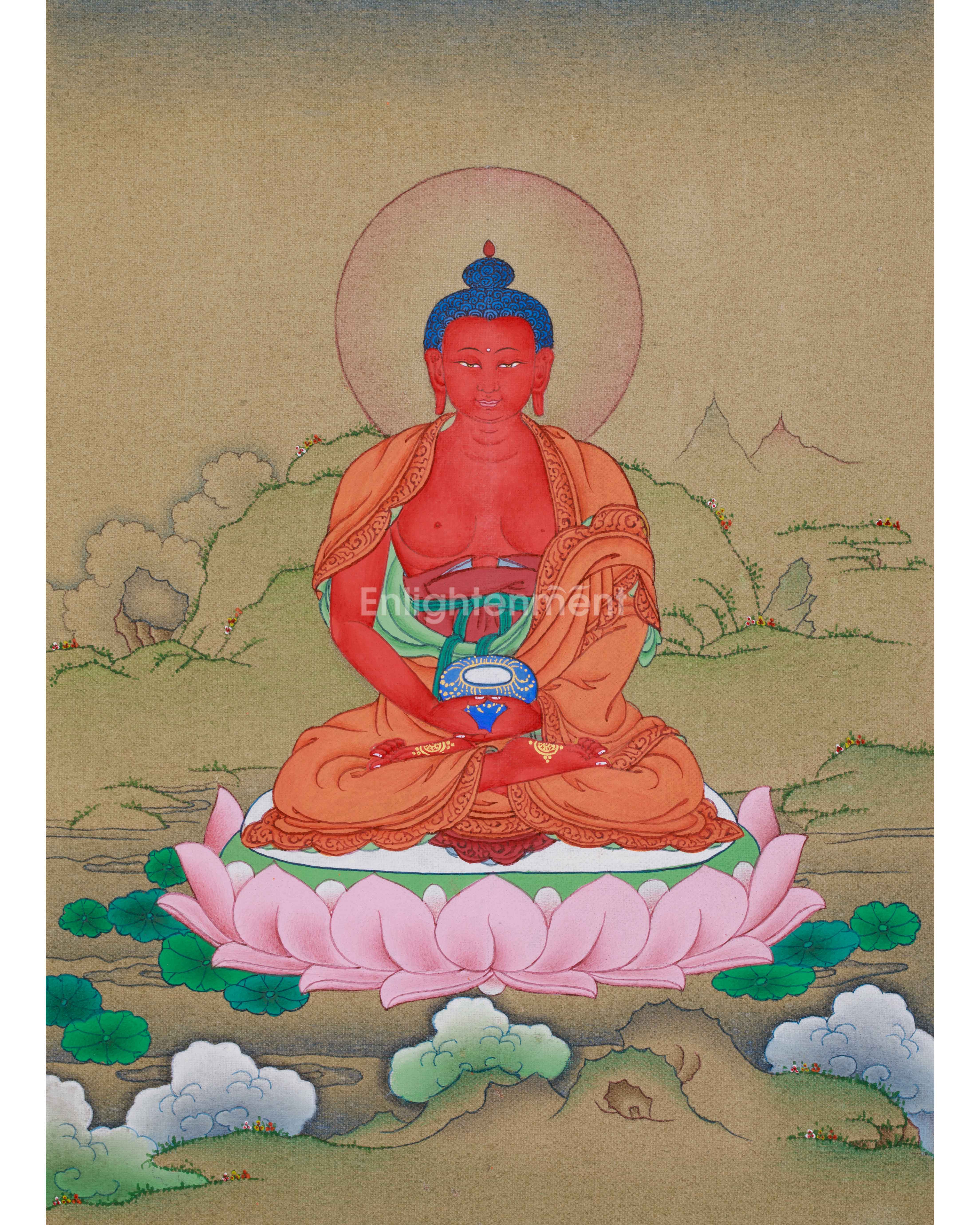 red-amitabha-buddha-painting
