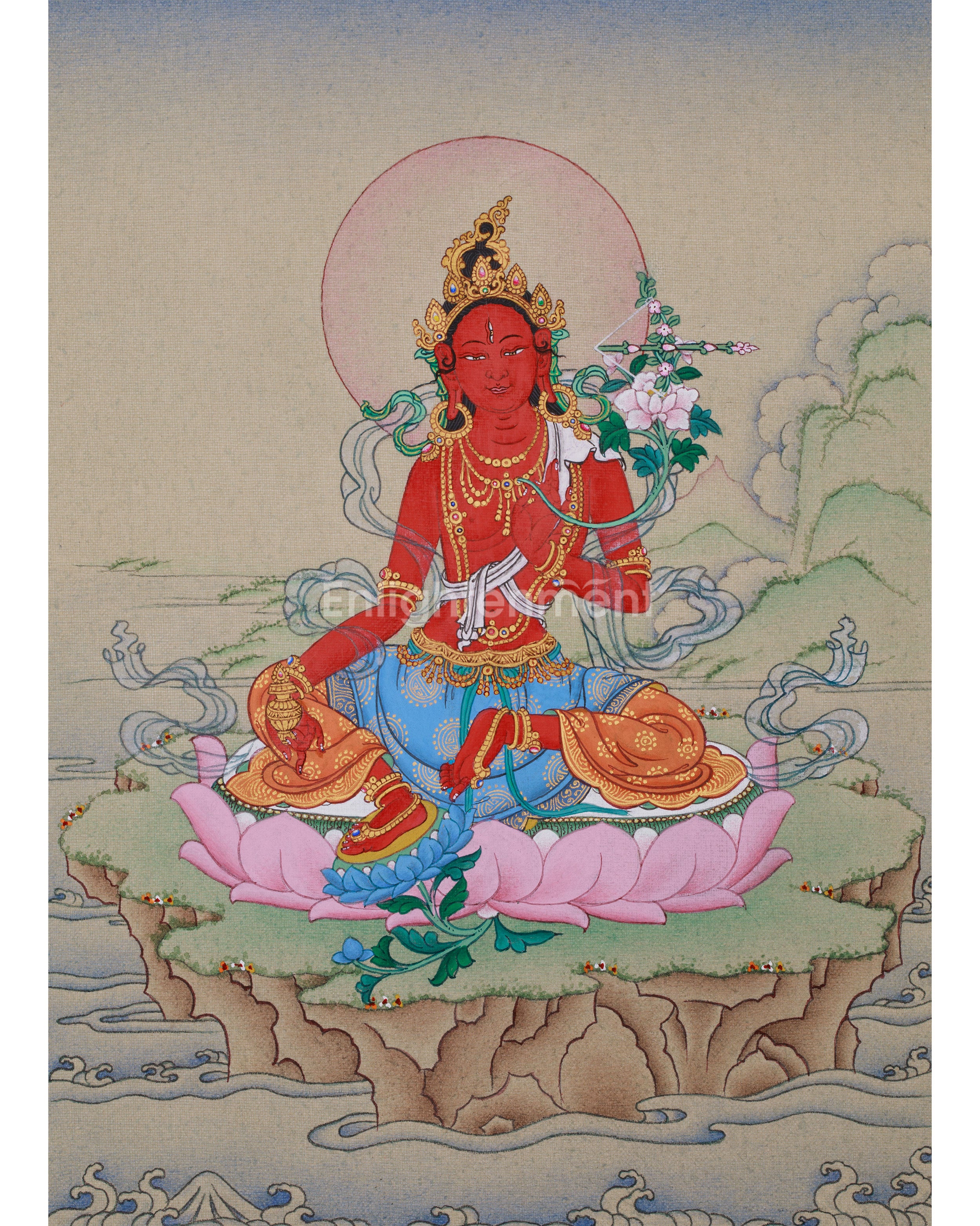 red-tara-painting