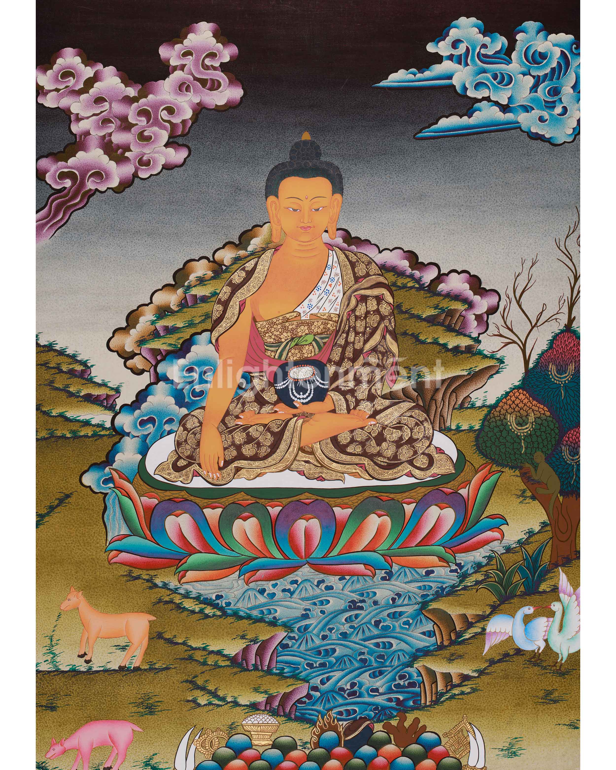 shakyamuni-buddha-thanka
